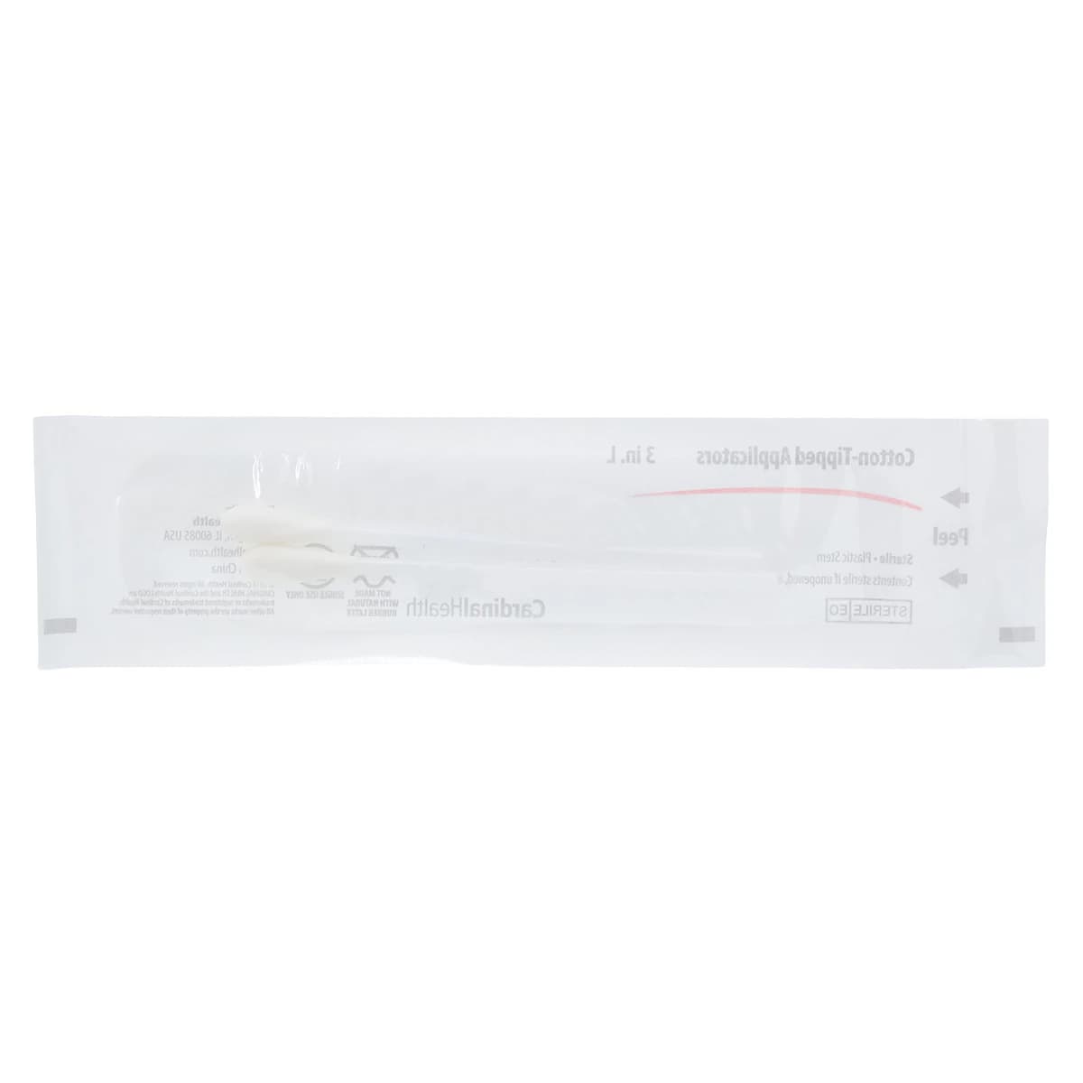 Allegiance Cotton-Tipped Applicator, Sterile, 3 in Plastic Shaft, 100/Box thumbnail 3