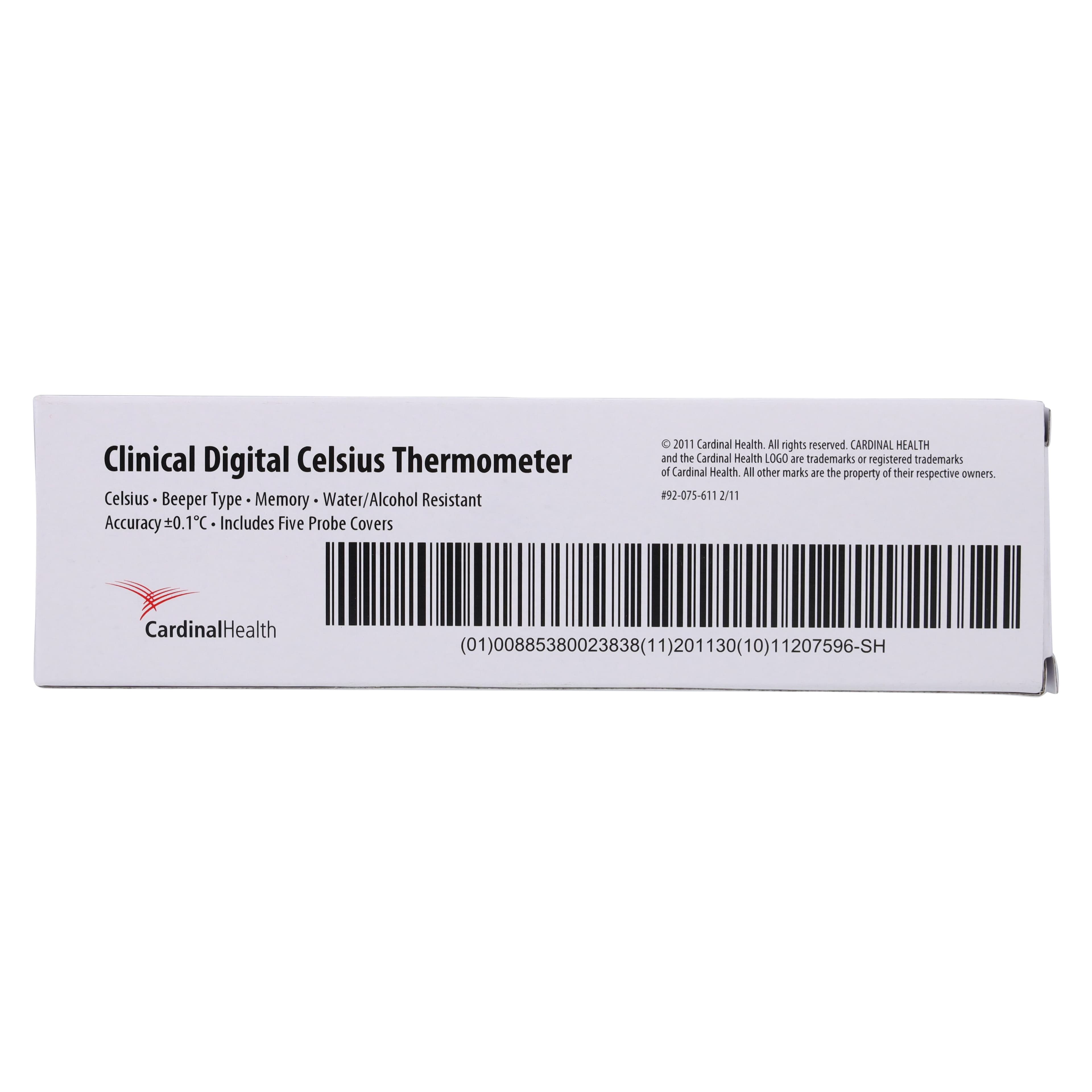 Cardinal Health Clinical Oral Thermometer, Celsius, 12/Box thumbnail 7
