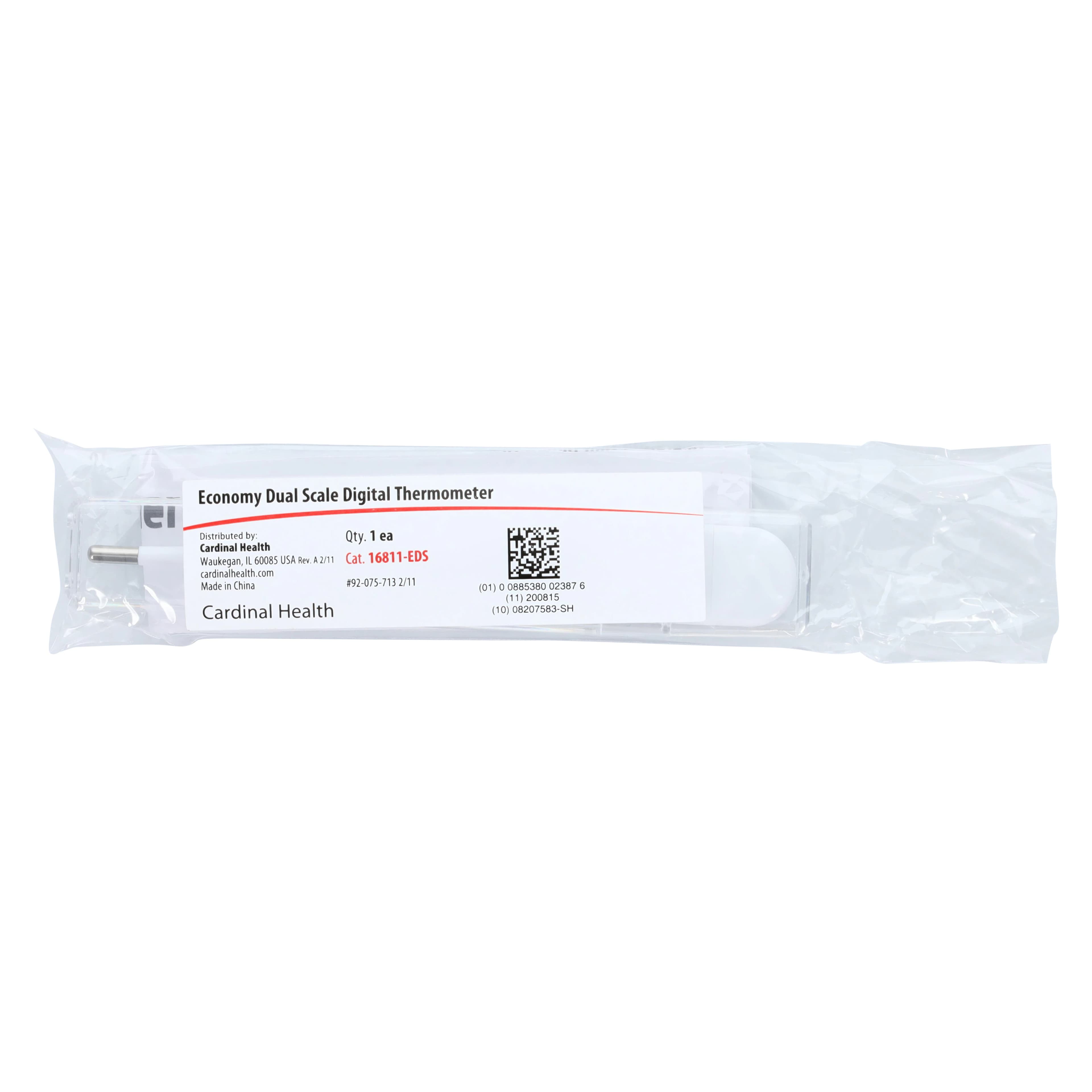 Cardinal Health Digital Thermometer, Dual Scale, 25/Box thumbnail 6