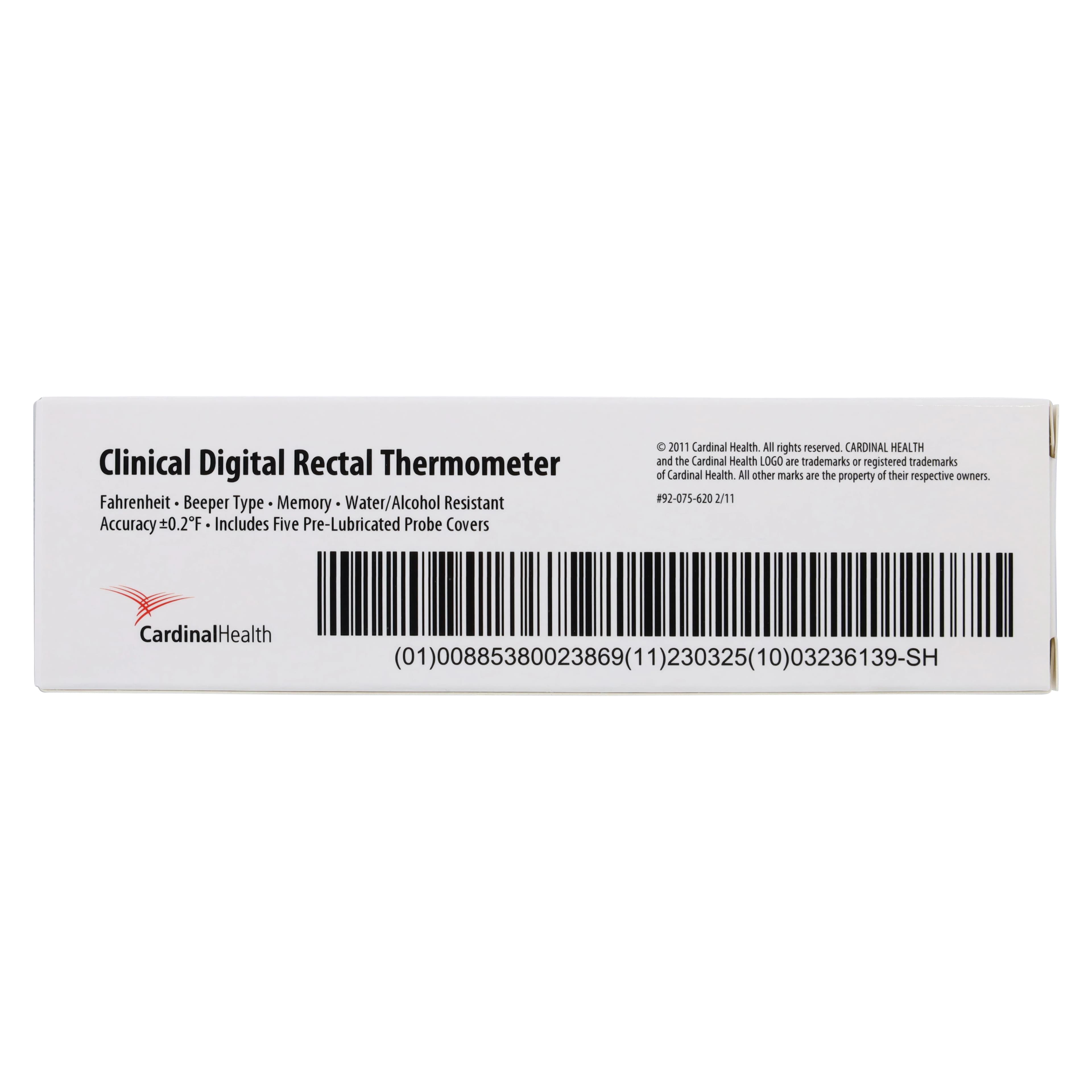 Cardinal Health Digital Clinical Thermometer, Fahrenheit, 12/Box thumbnail 7