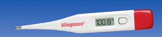 Cardinal Health Digital Clinical Thermometer, Fahrenheit, 12/Box - Thermometer Rec Digital Clin - Image 1