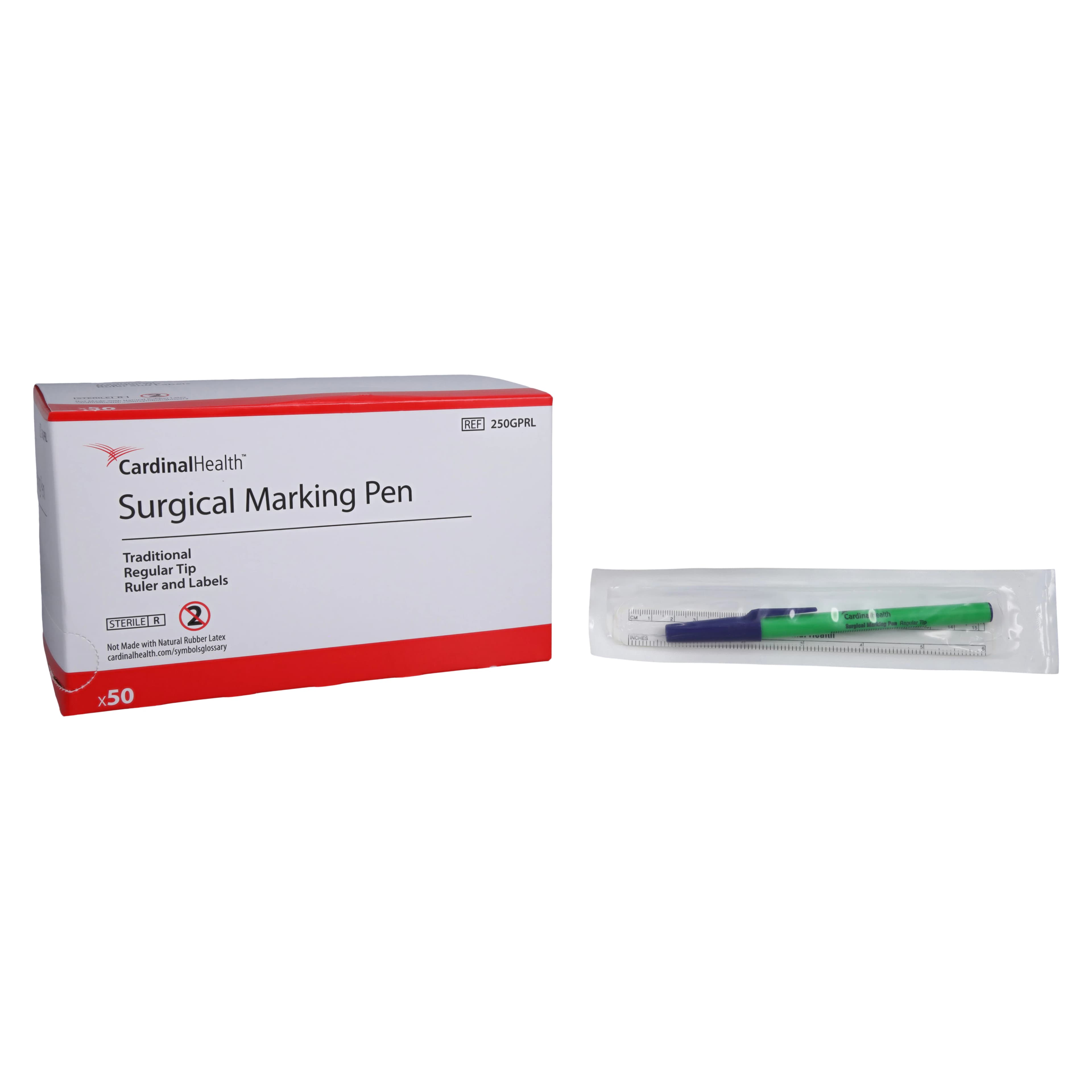 Cardinal Health Skin Marker, Regular Tip, Gentian Violet, Sterile - Marker Skin Reg Tip Rul & La - Image 1