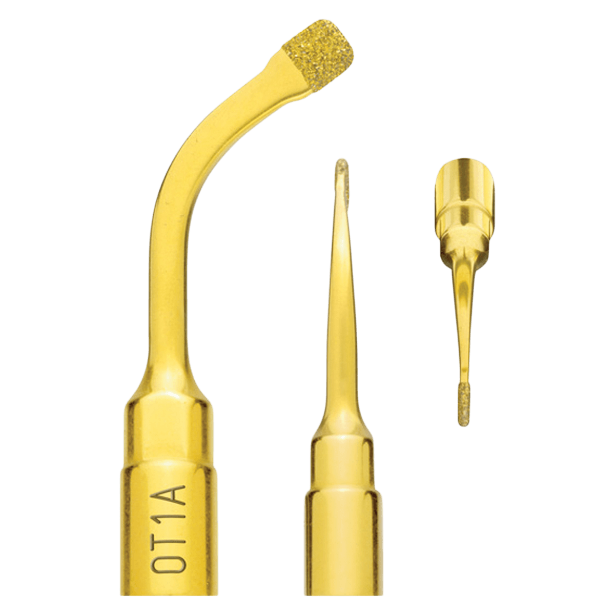 Mectron OT1A Piezo Insert, Sinus Bony Window Osteotomy, 1 MM, Titanium Nitride Coated, 03370008 - OT1A Piezo Insert - Image 1
