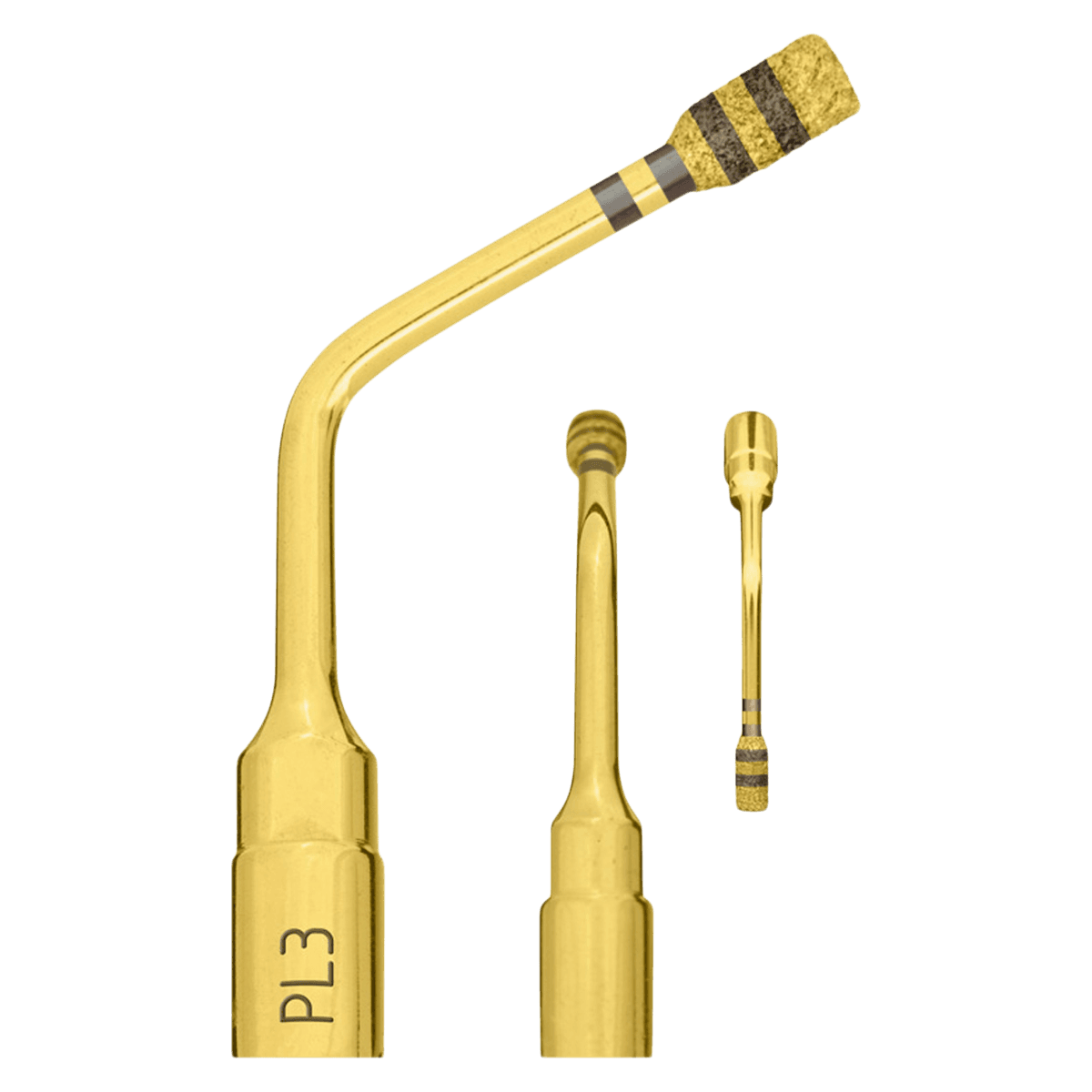 Mectron Piezosurgery PL3 Piezo Insert, Osteoplasty and Osteotomy, Titanium Nitride Coated - Osteoplasty and Osteotomy PL3 - Image 1