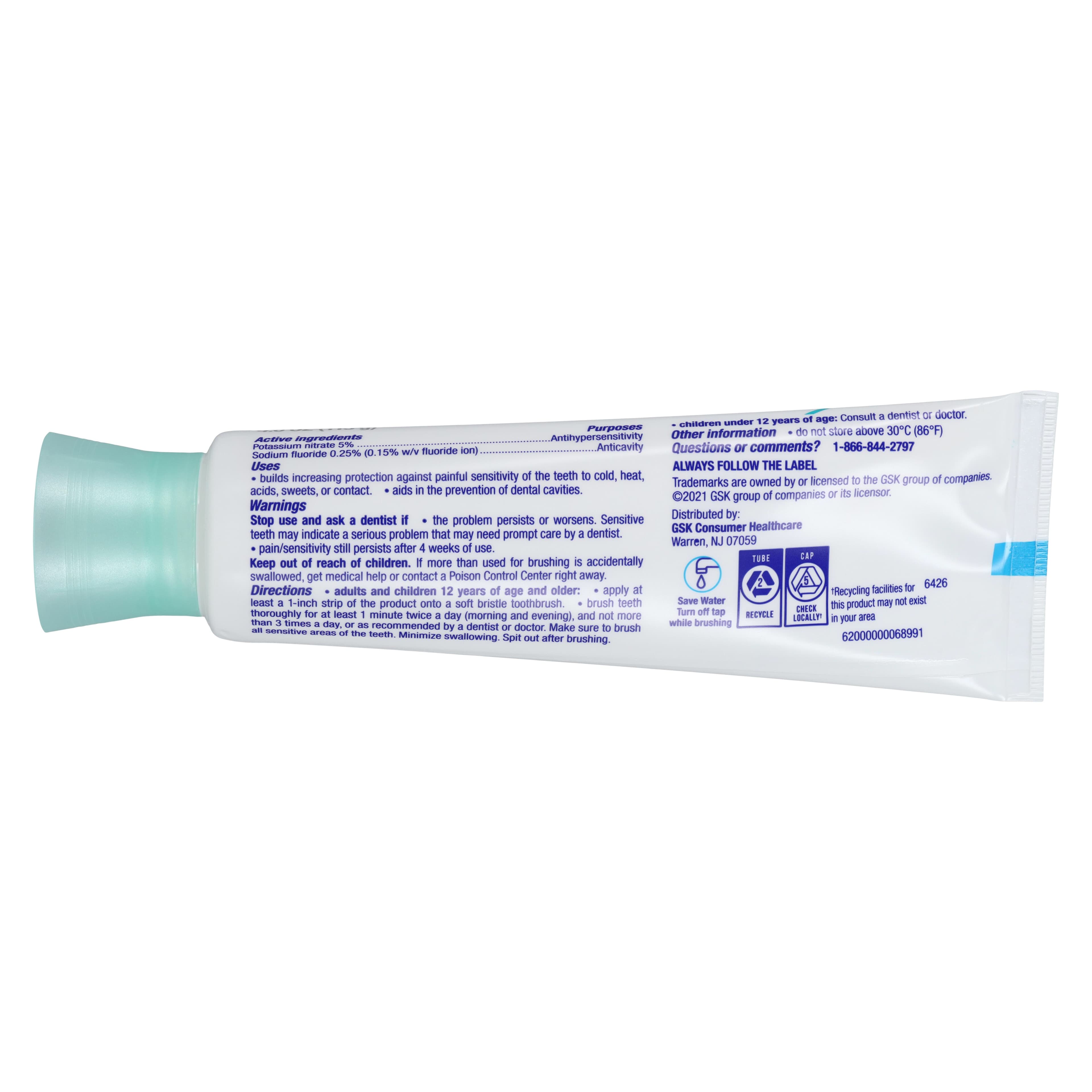 Sensodyne ProNamel Mint Essence Daily Protection Enamel Toothpaste, 4oz Tube, 12/Box thumbnail 4