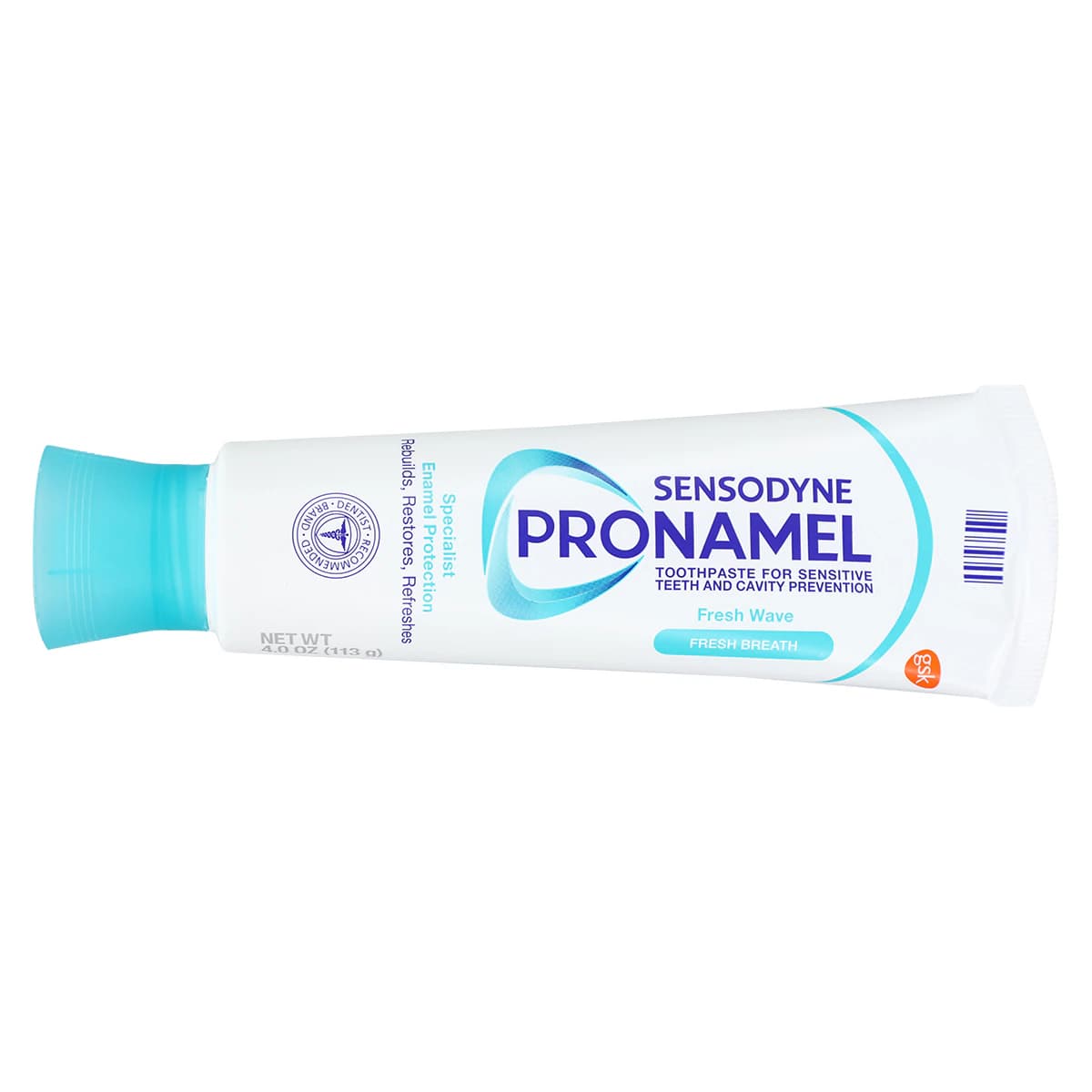 Sensodyne ProNamel Fresh Wave Toothpaste, 4 oz Tube thumbnail 2