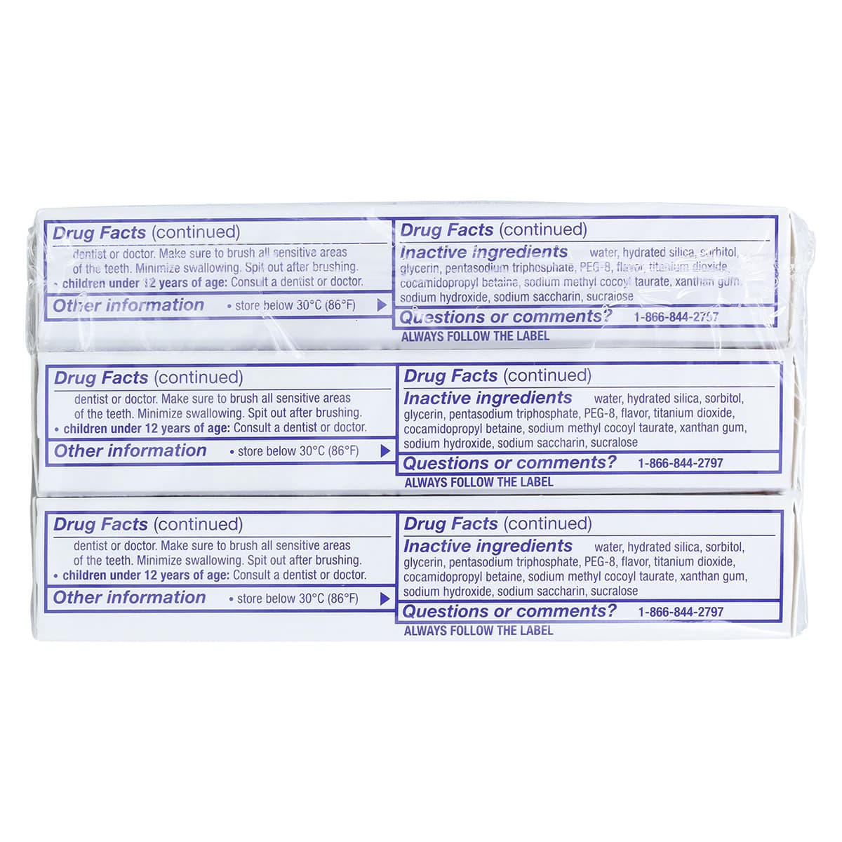 Sensodyne Extra Whitening Toothpaste, Trial Size 0.8 oz, Mint, 36/Box thumbnail 3