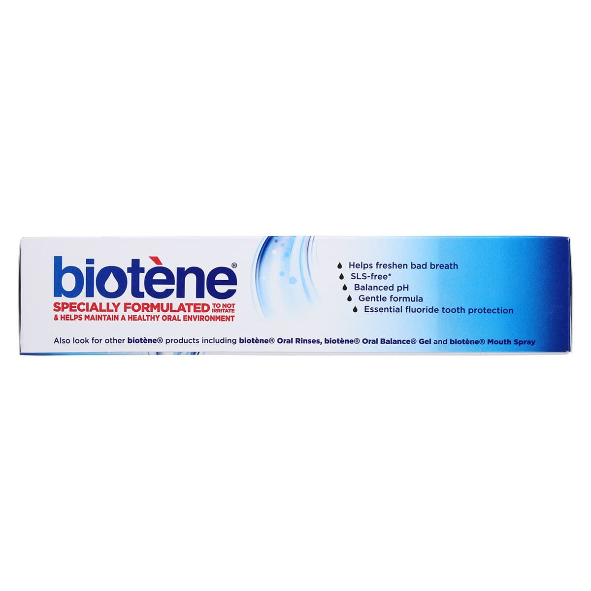 Biotene Fresh Mint Fluoride Toothpaste, 4.3 oz Tube, Case of 12 thumbnail 2