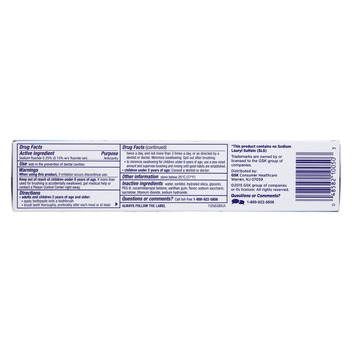 Biotene Fresh Mint Fluoride Toothpaste, 4.3 oz Tube, Case of 12 thumbnail 3