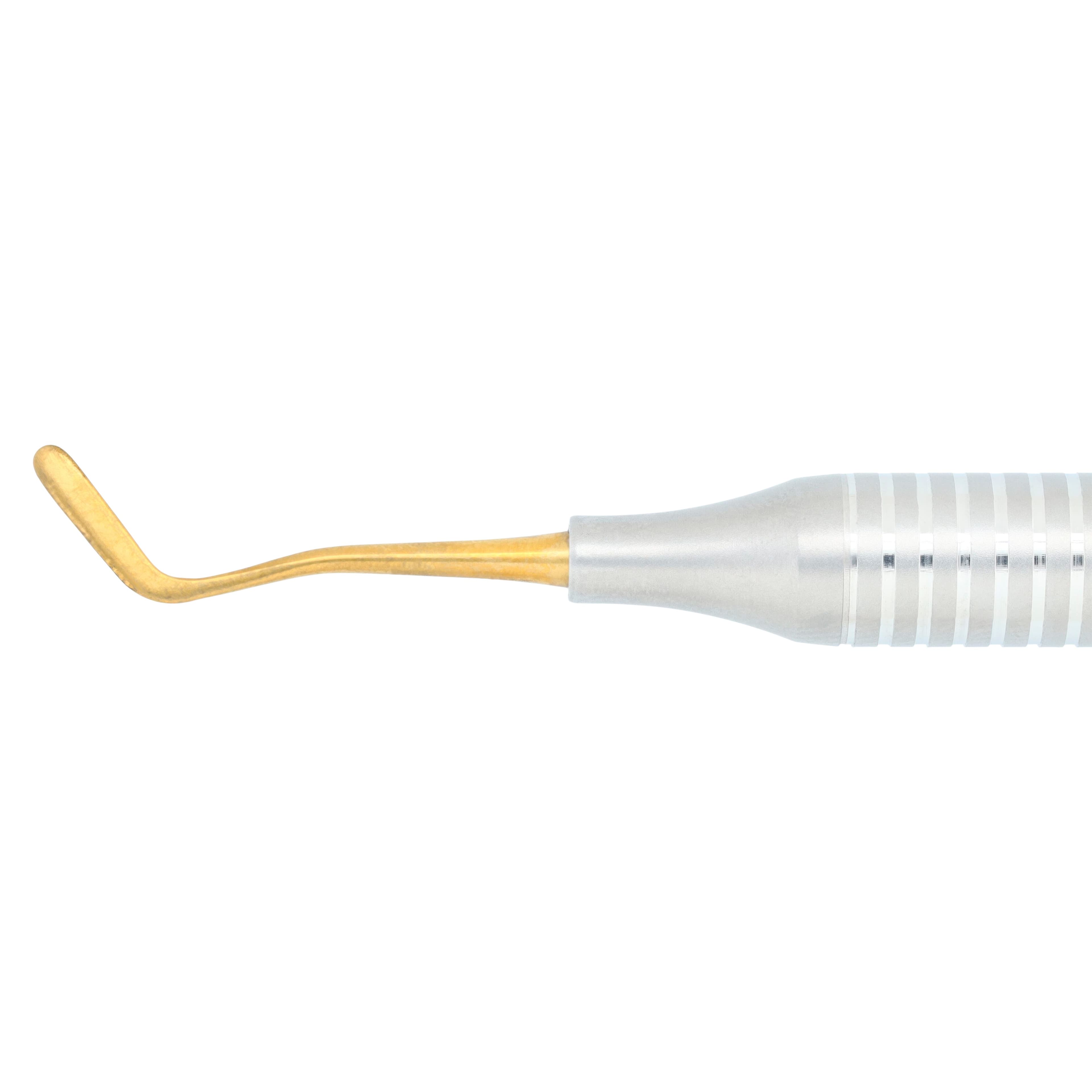 Nordent Composite Placement DE TiN Coated Double Paddle #39 DuraLite Round Handle, REPFI39T thumbnail 3