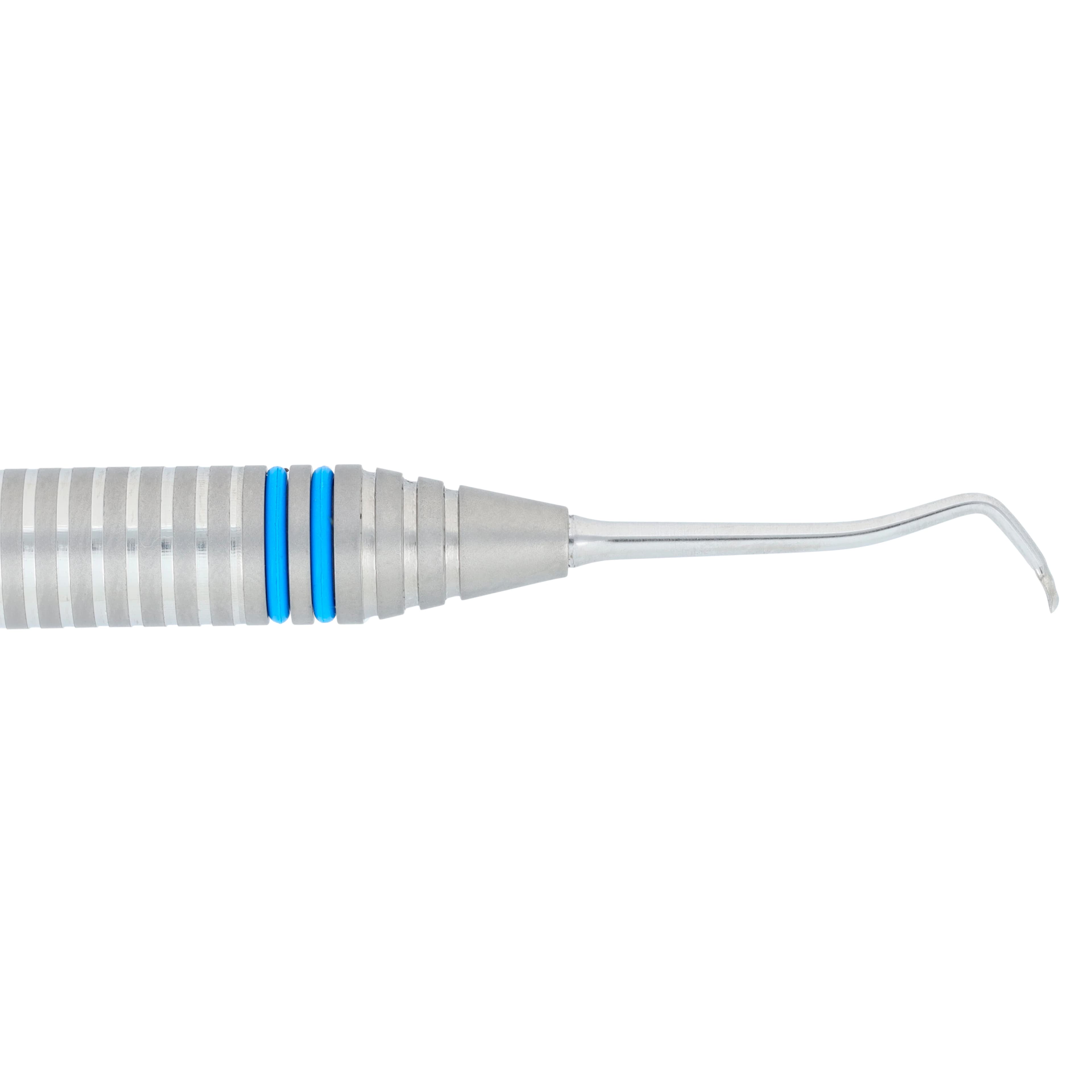 Nordent Anterior Scaler Double End Sickle/Spoon #1, DuraLite ColorRings, 440A Stainless Steel, CESCN1 thumbnail 4