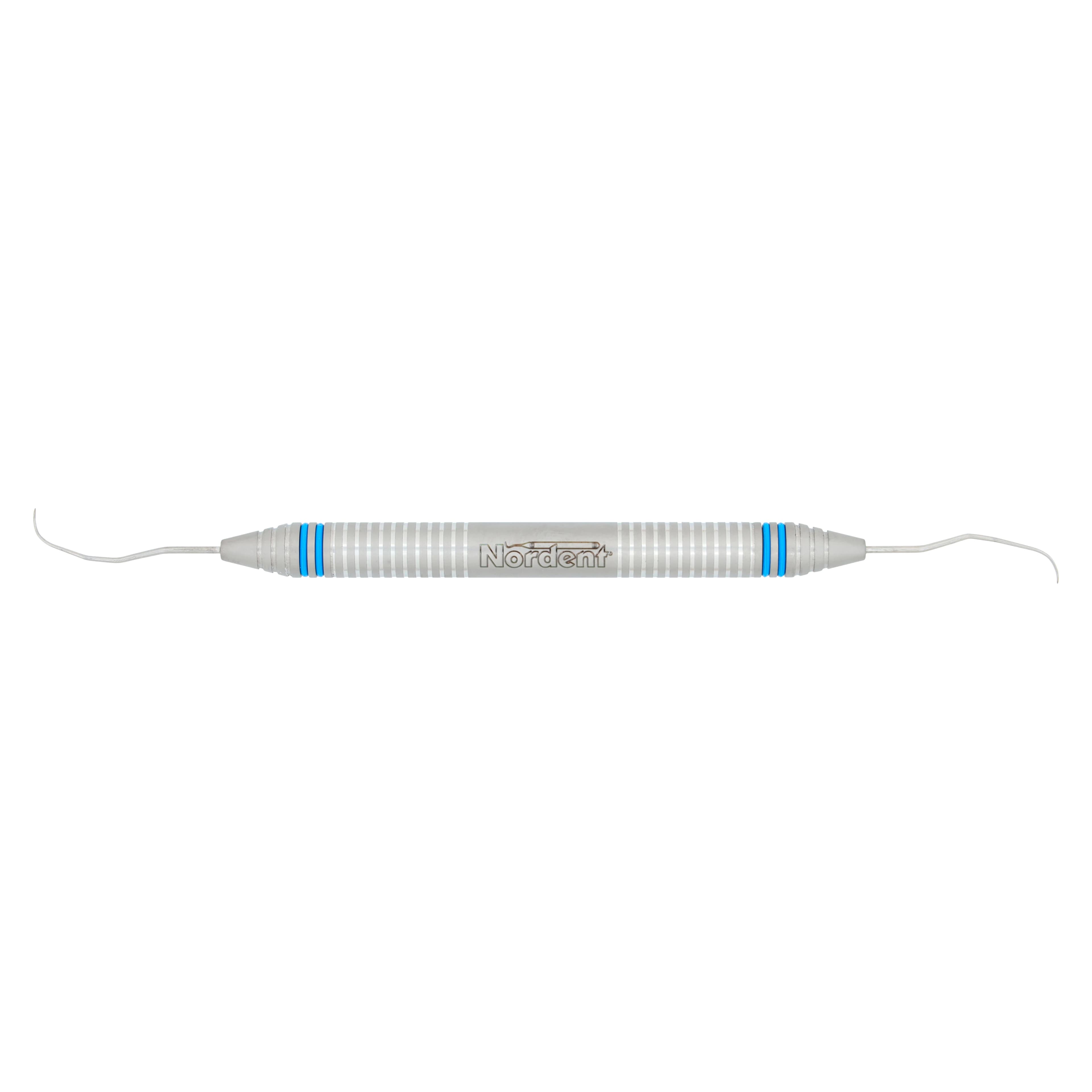 Nordent Explorer Double-Ended ODU #11-12 Long, DuraLite ColorRings Handle - Explorers - Double-Ended - ODU #11-12 Long - DuraLite&reg; ColorRings - Image 1