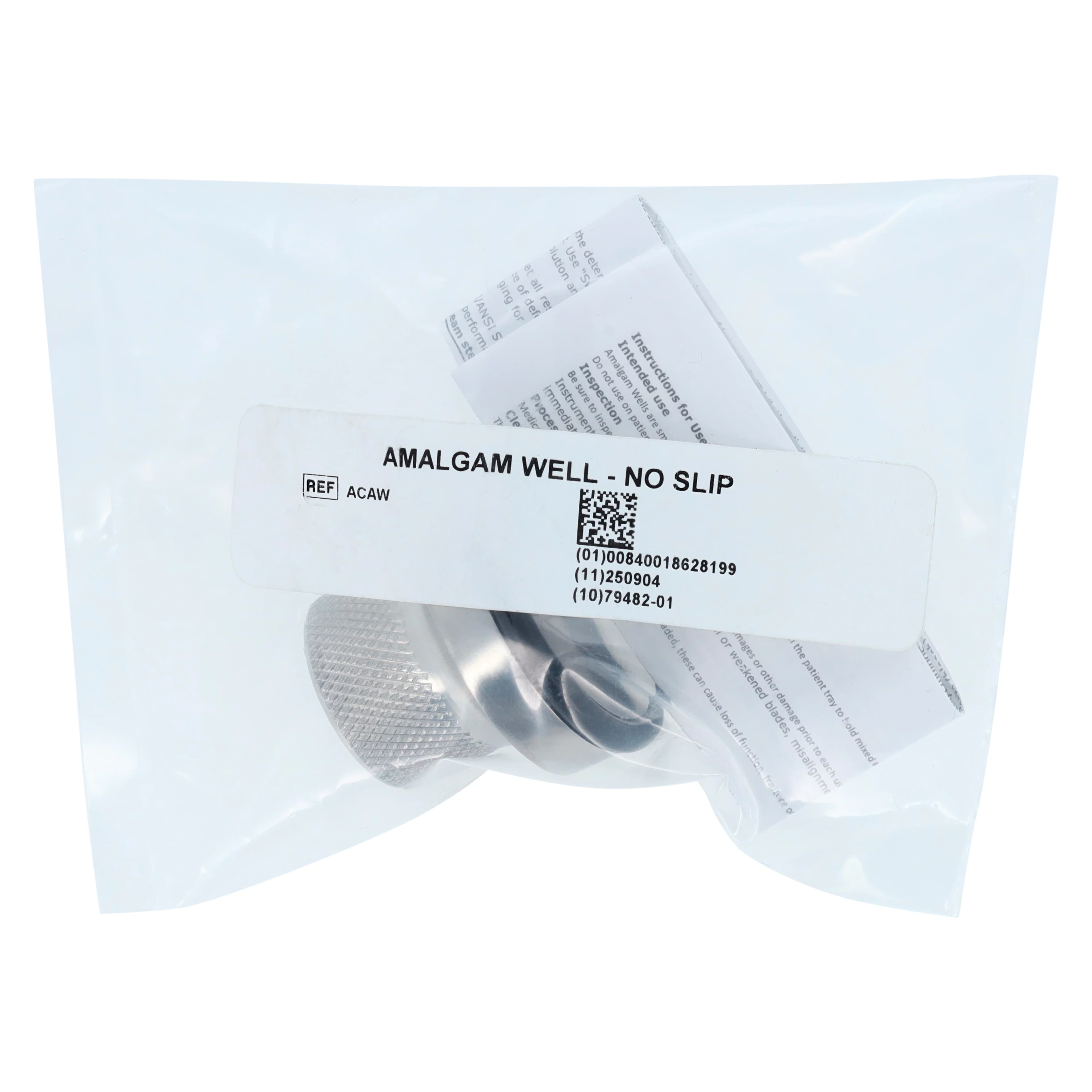Nordent Non-Slip Amalgam Well, Stainless Steel, #403 thumbnail 4