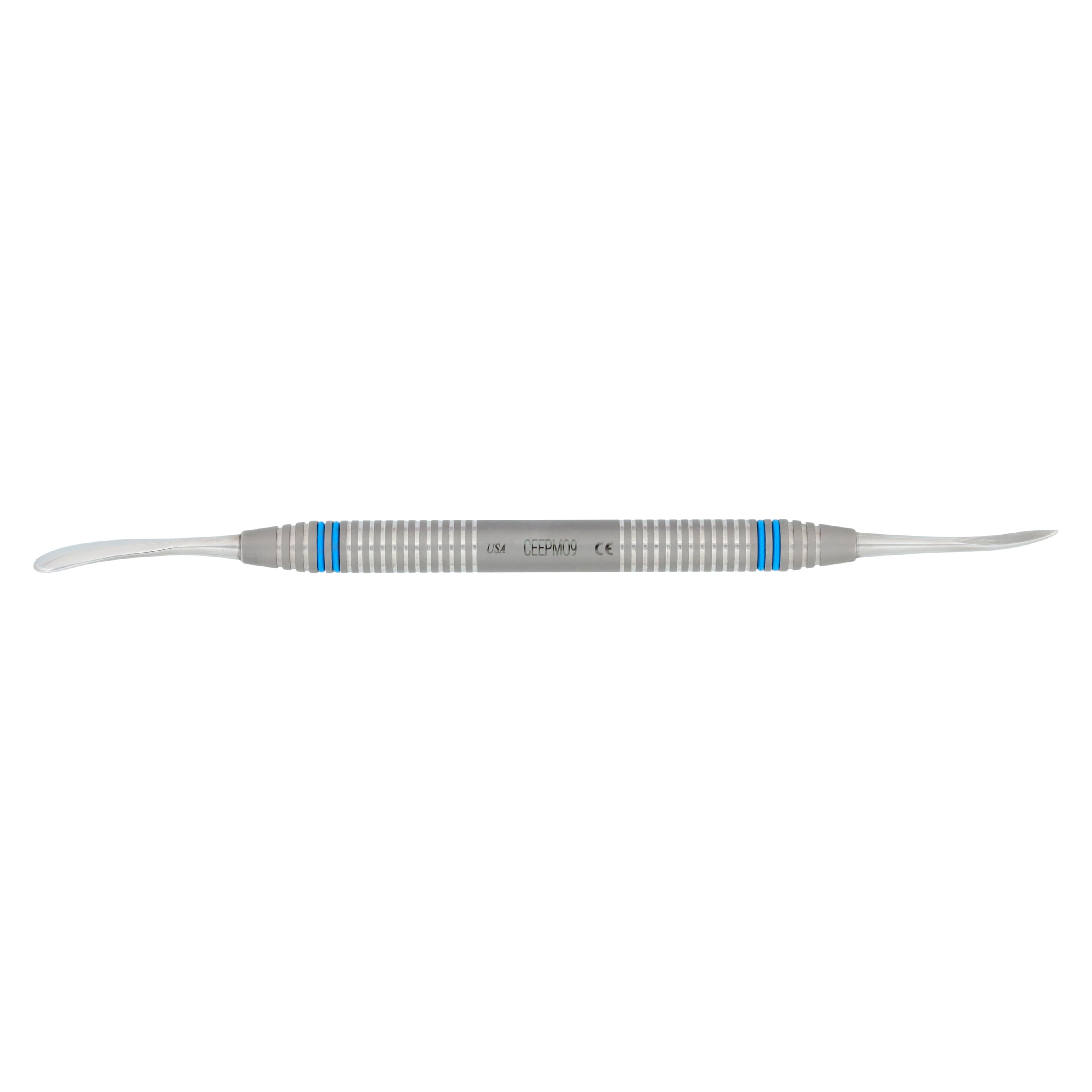 Nordent Molt #9 Double End Periosteal Elevator, Stainless Steel DuraLite ColorRings Handle thumbnail 5