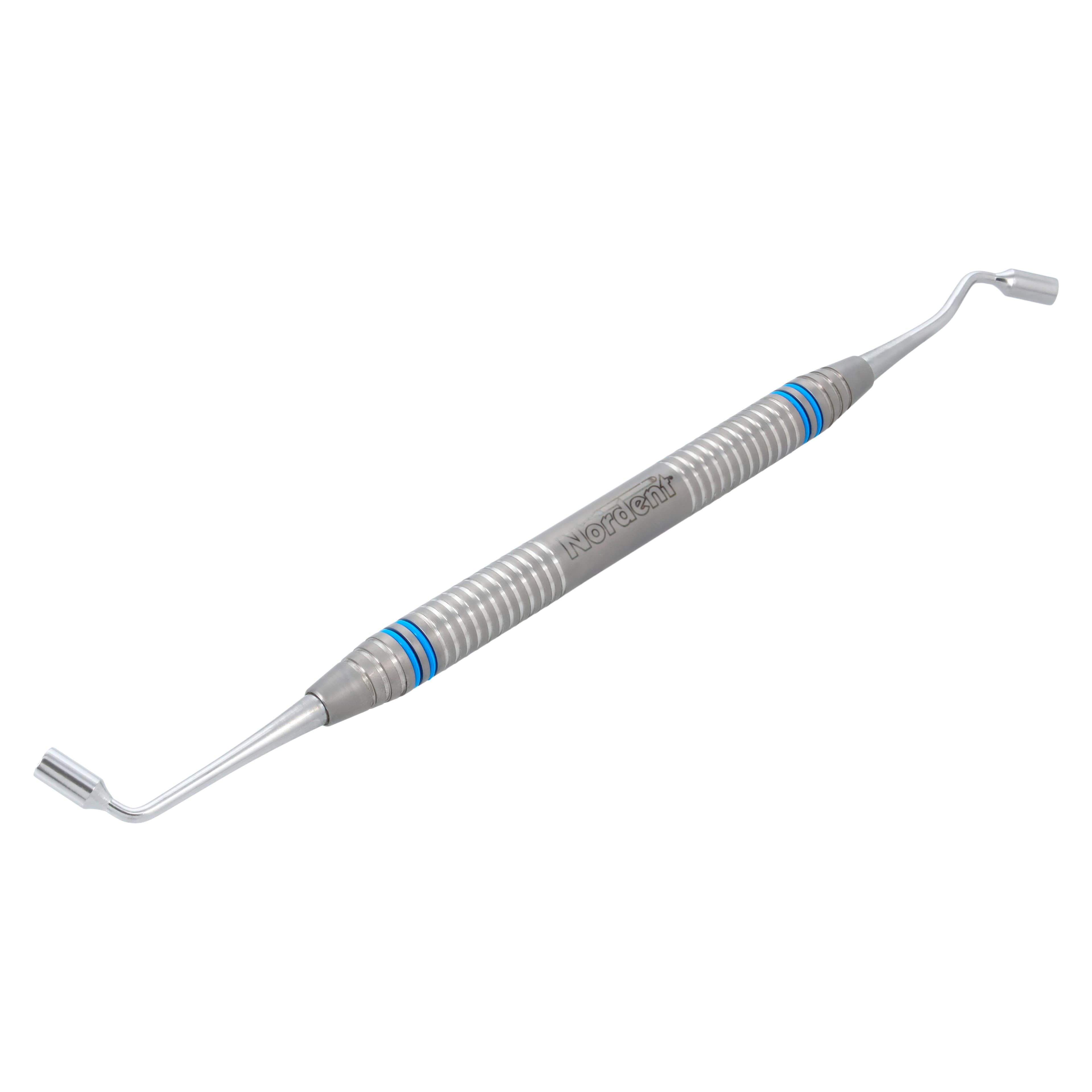 Nordent Sinus Lift Bone Condenser #919, DuraLite® ColorRings™ Handle, Stainless Steel, Double End thumbnail 2