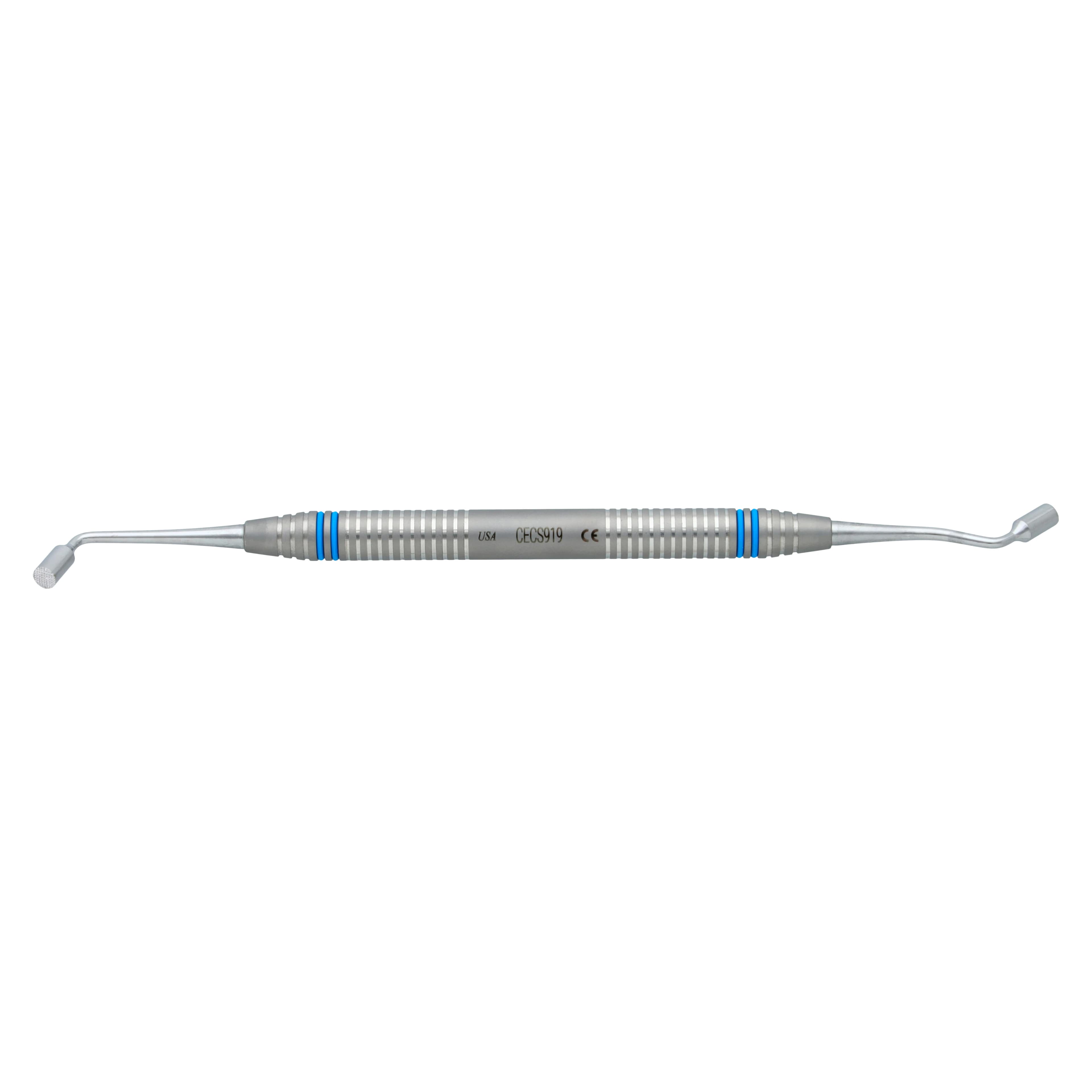 Nordent Sinus Lift Bone Condenser #919, DuraLite® ColorRings™ Handle, Stainless Steel, Double End thumbnail 5