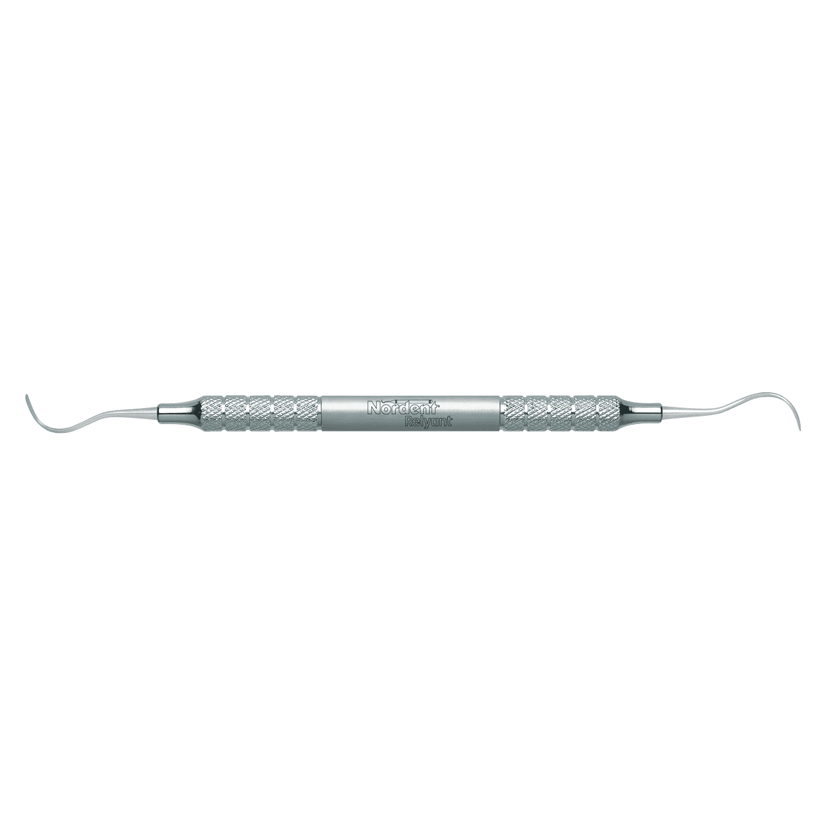 Nordent Relyant McCall Curette Double-End #17S-18S with #6 Handle, 440A Stainless Steel - Curette DE Relyant McCall #17S-18S #6 Handle - Image 1