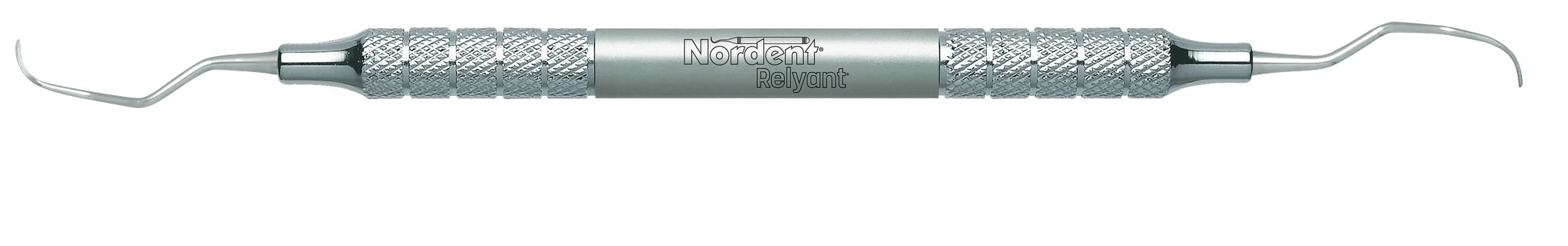 Nordent Relyant Langer Curette #3-4, Double-End, Relyant #6 Handle, VSCLN3-4 - Curette DE Relyant Langer #3-4 #6 Handle - Image 1