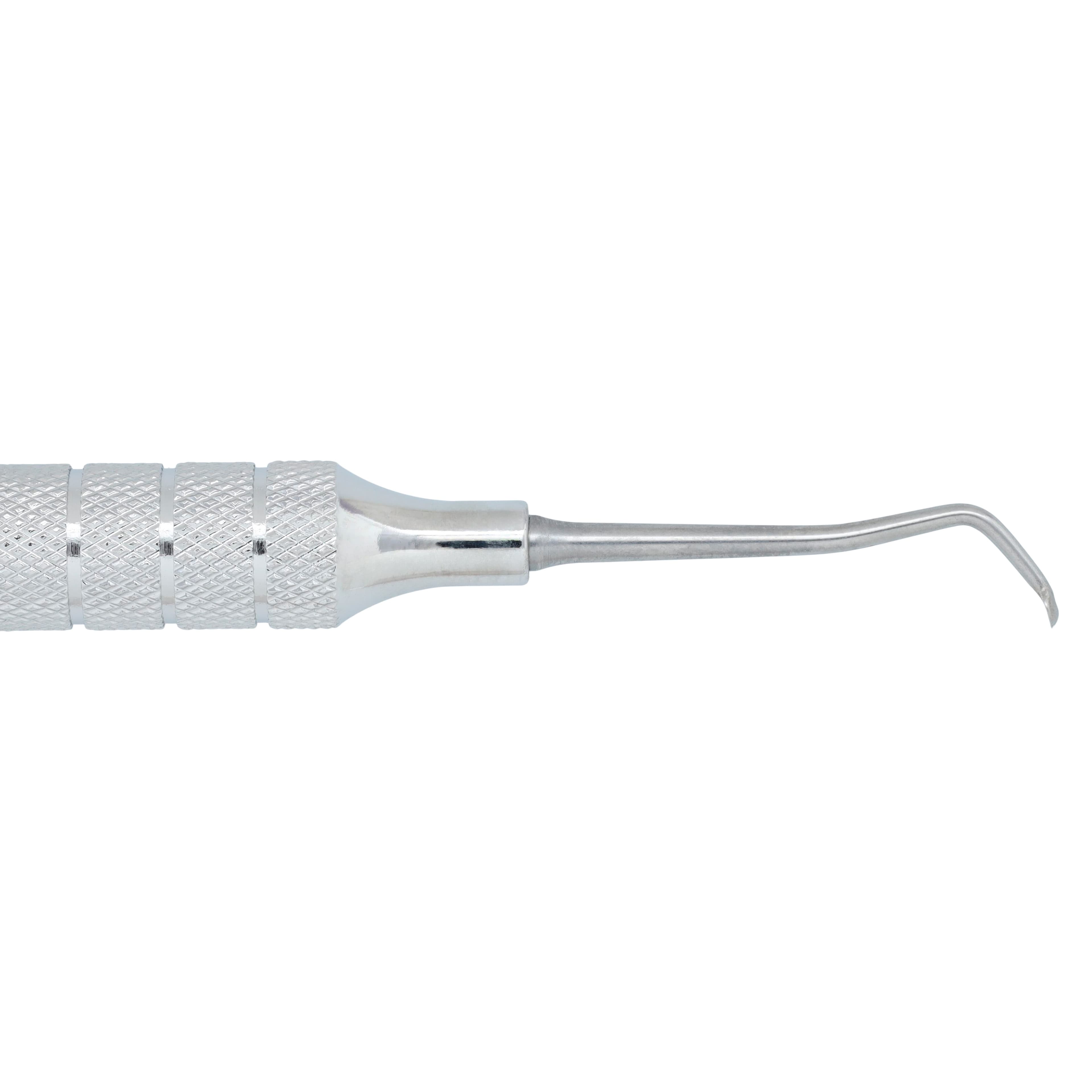 Nordent Relyant Scaler Double-End, N5 Sickle / N1 Contra-Angle Spoon, #6 Handle, Satin Steel, Stainless Steel, 1 Each thumbnail 4