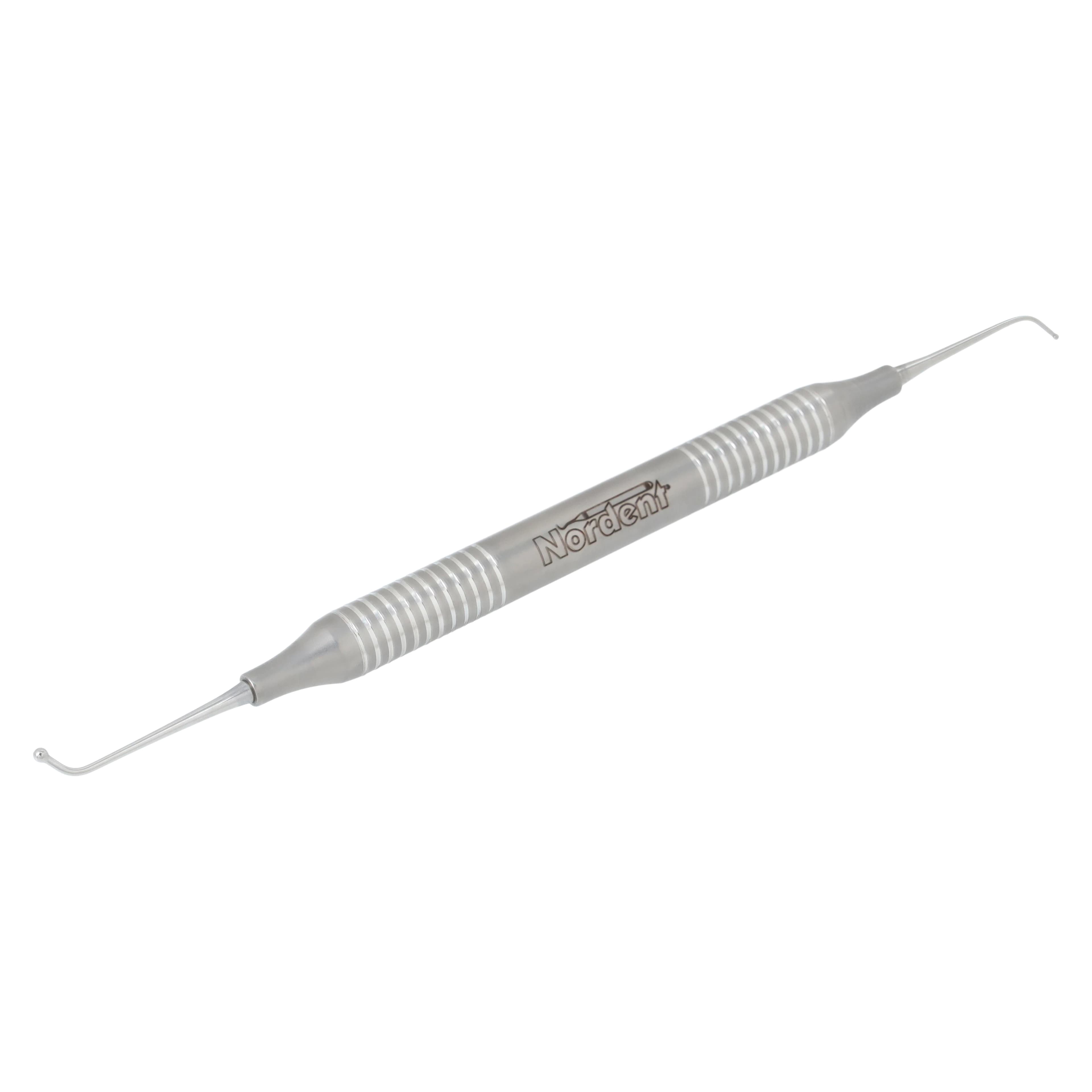 Nordent Burnisher 26-27S Double End, Large/Small Ball, DuraLight Round Handle, DE thumbnail 2