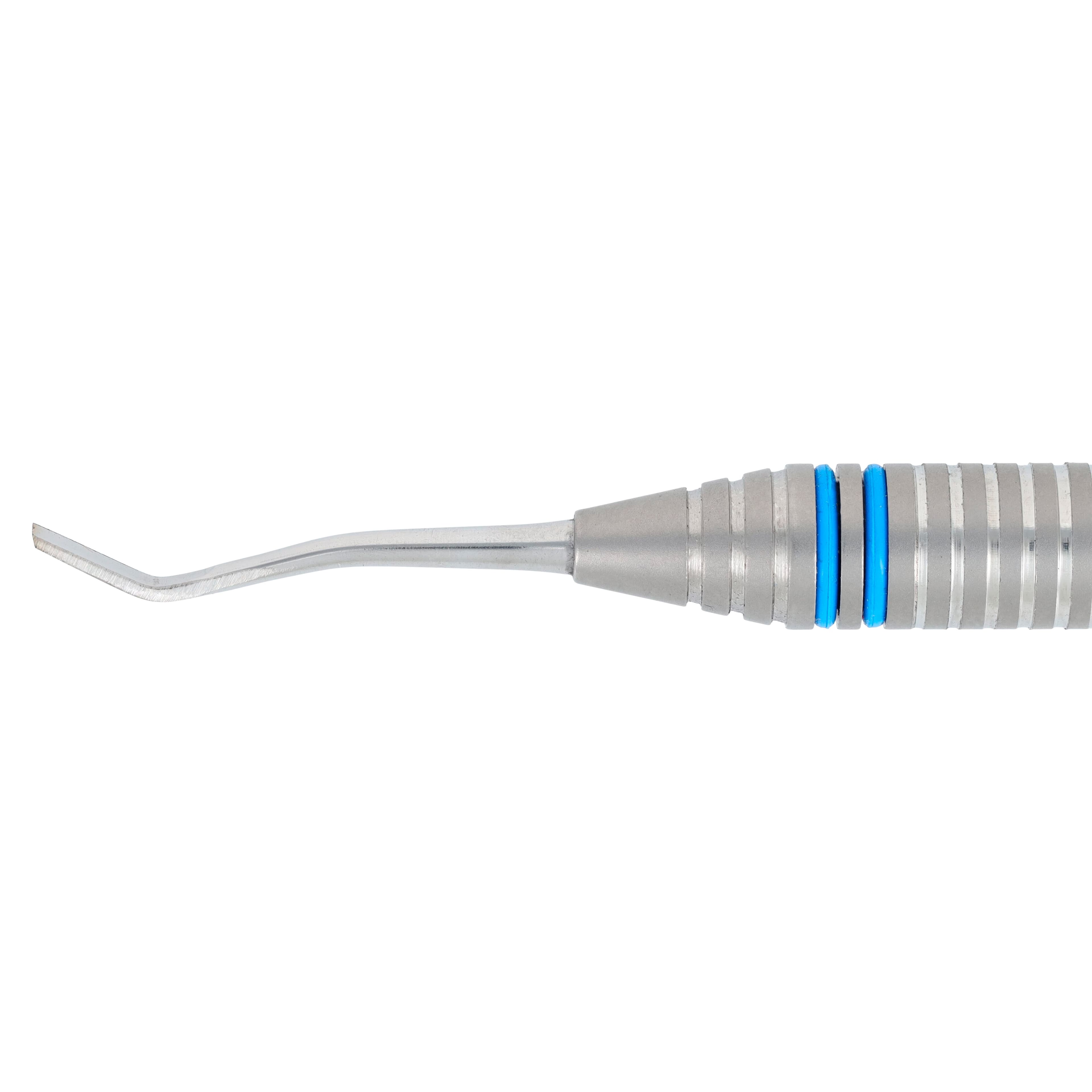 Nordent Chisel Bin-Angle DE 8-9, Double-Ended, DuraLite ColorRing, Stainless Steel, Each thumbnail 3
