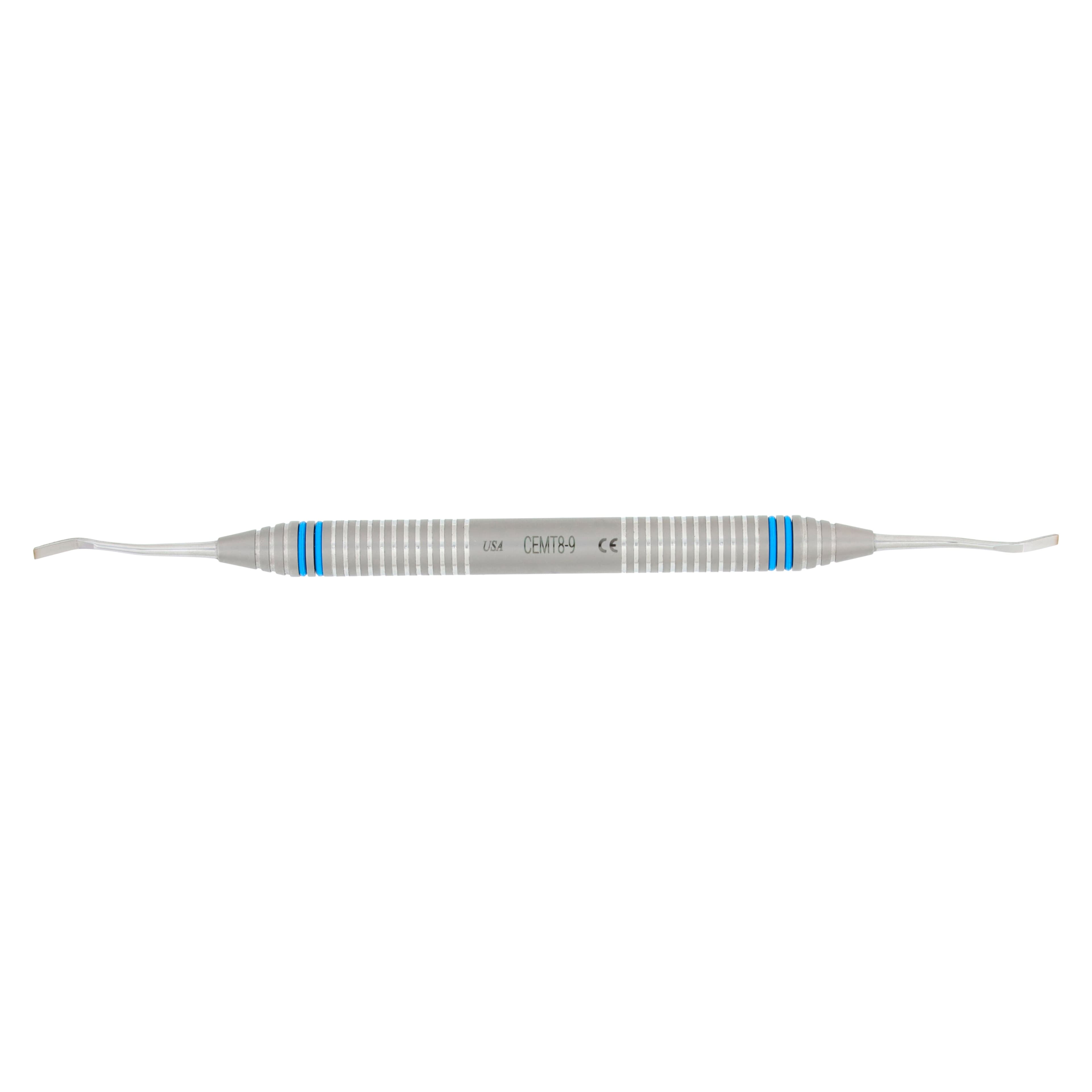 Nordent Chisel Bin-Angle DE 8-9, Double-Ended, DuraLite ColorRing, Stainless Steel, Each thumbnail 5