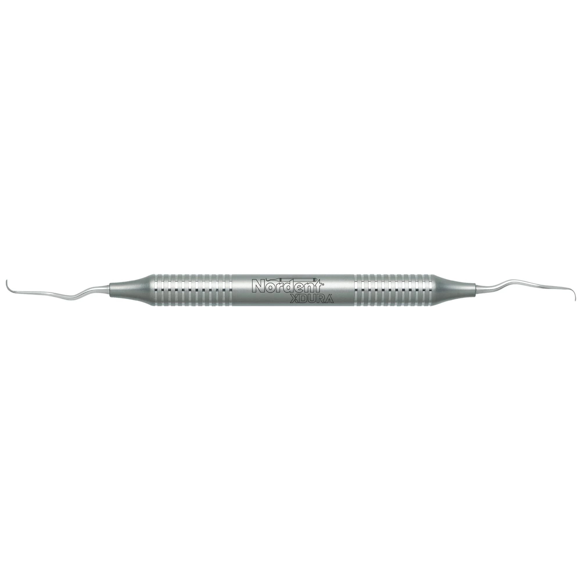 XDURA® Gracey Curettes #13-14, Mini Blade/Long Reach, Double End, DuraLite® Round Handle, Stainless Steel thumbnail 2