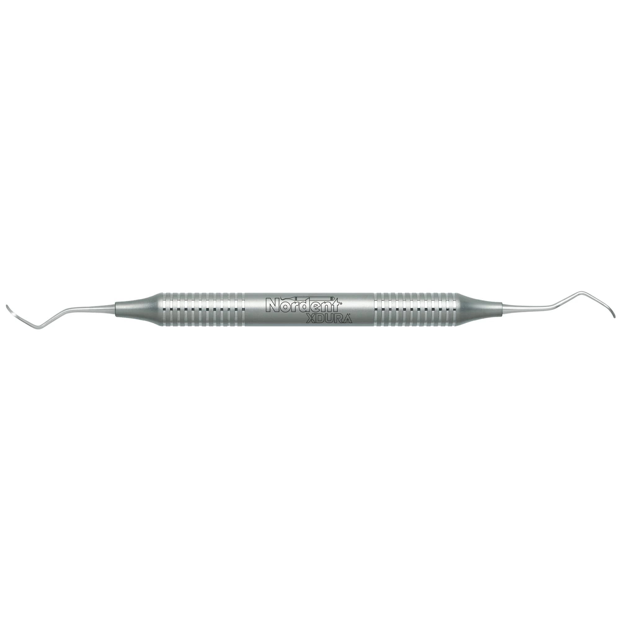 Nordent XDURA Barnhart #5-6 Double End Curette, DuraLite Round Handle, Stainless Steel - Barnhart 5-6 XDURA - Image 1