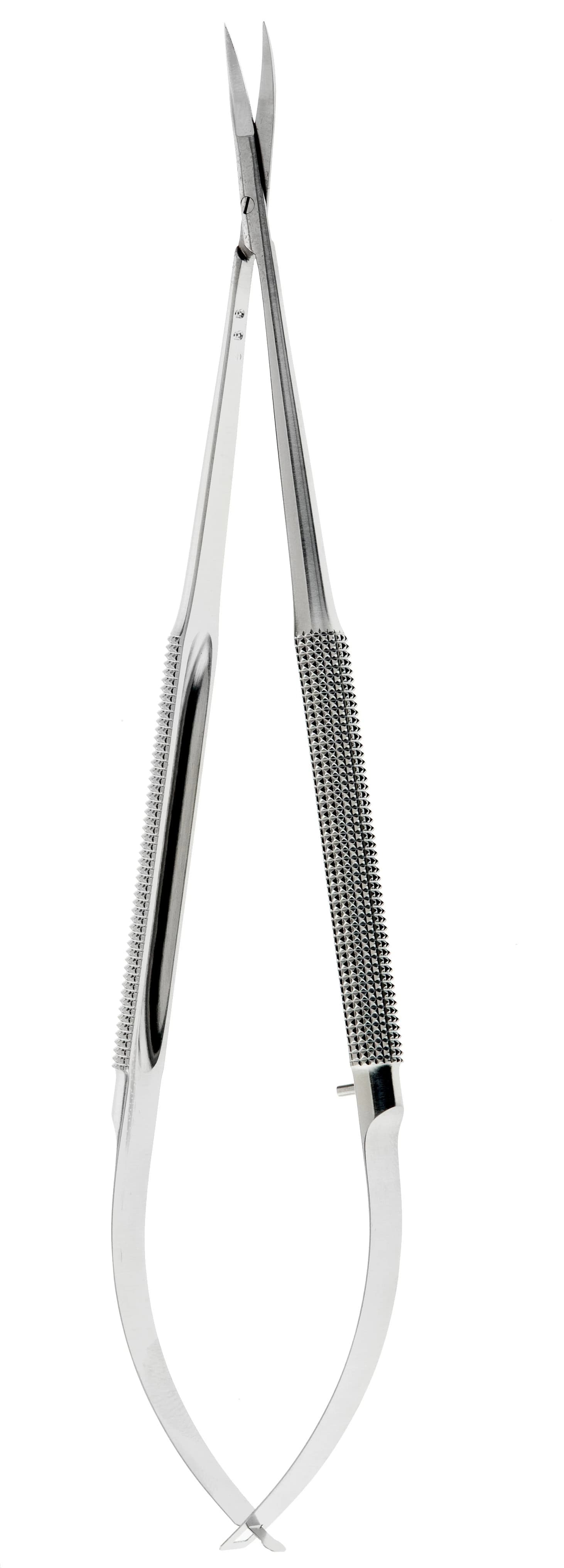Nordent Castroviejo Curved Scissors, 7"/180mm, Euro Handle, #6536 - Scissors - Castroviejo Curved (7"/180mm) - Euro Handle - Image 1