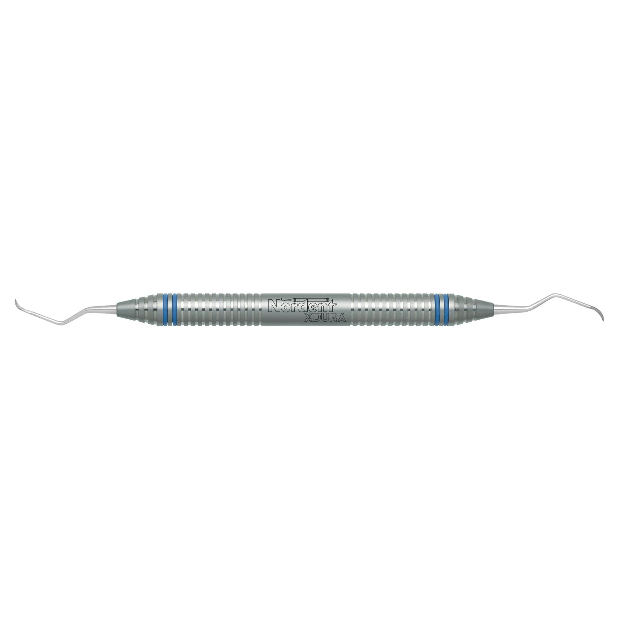 XDURA® Universal Curettes - Columbia #13-14 - DuraLite® ColorRings Handle, Double-Ended - XDURA&reg; Universal Curettes - Columbia #13-14 - DuraLite&reg; ColorRings - Image 1