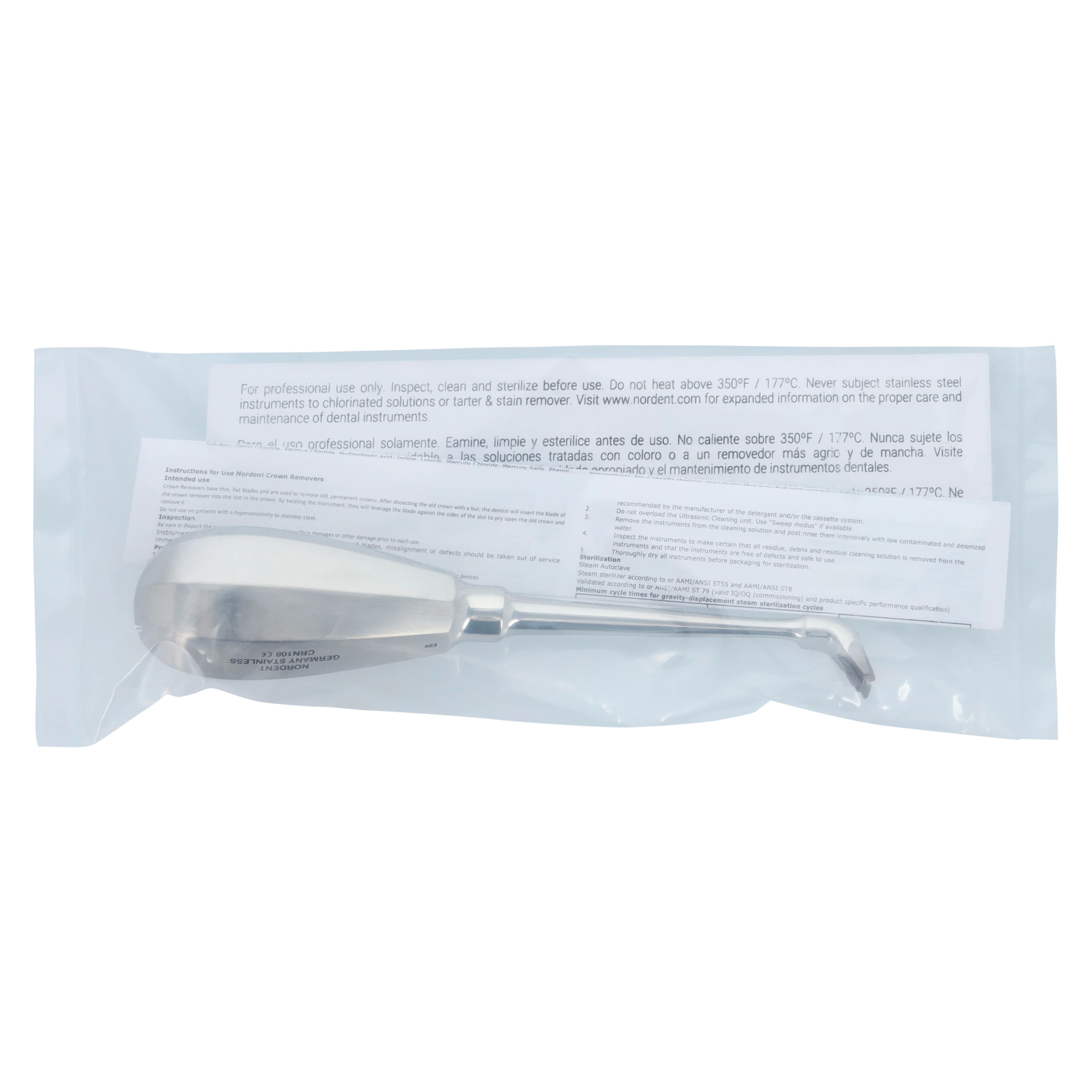 Nordent Mazouch #108 Single-End Crown Remover, Heavy Duty with Large Handle, #201 thumbnail 5
