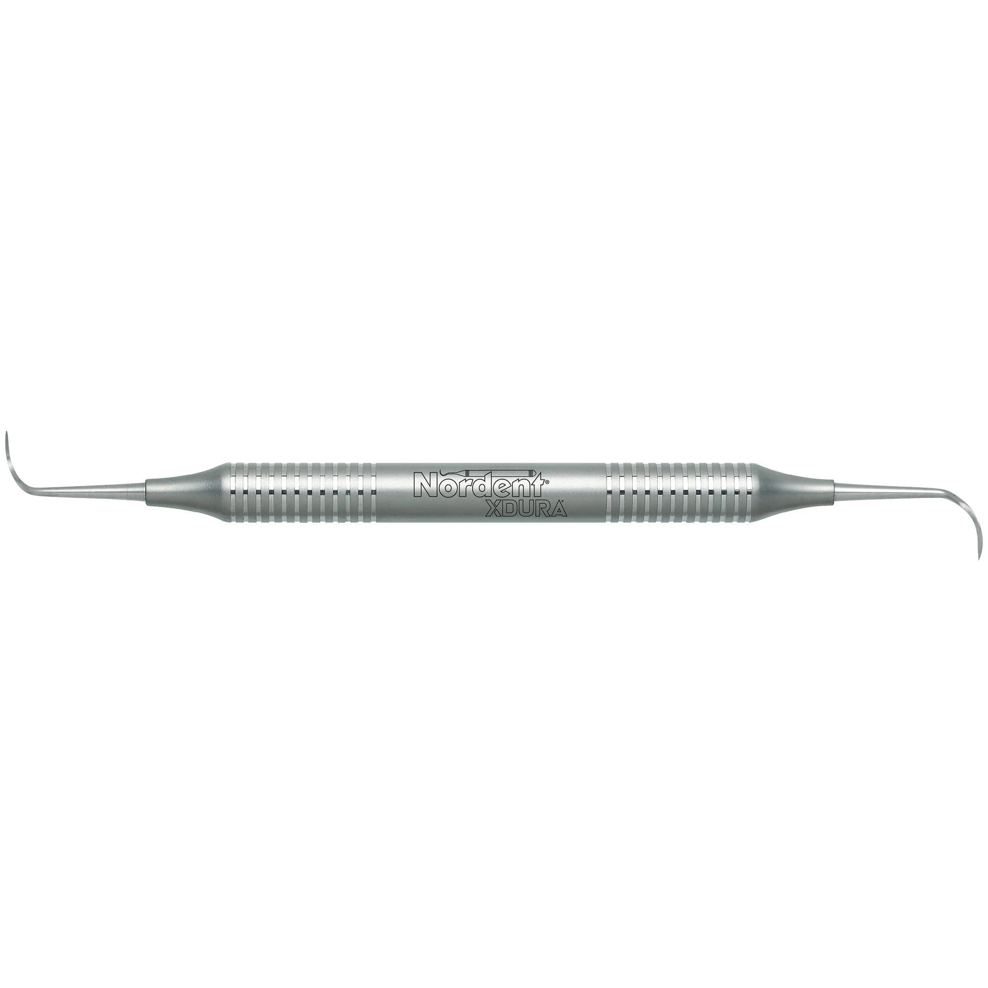 XDURA® Scalers - Posterior Sickle Offset #2 - DuraLite® Round Handle, Double-End, RENSN2 - XDURA&reg; Scalers - Posterior Sickle Offset #2 - DuraLite&reg; Round - Image 1