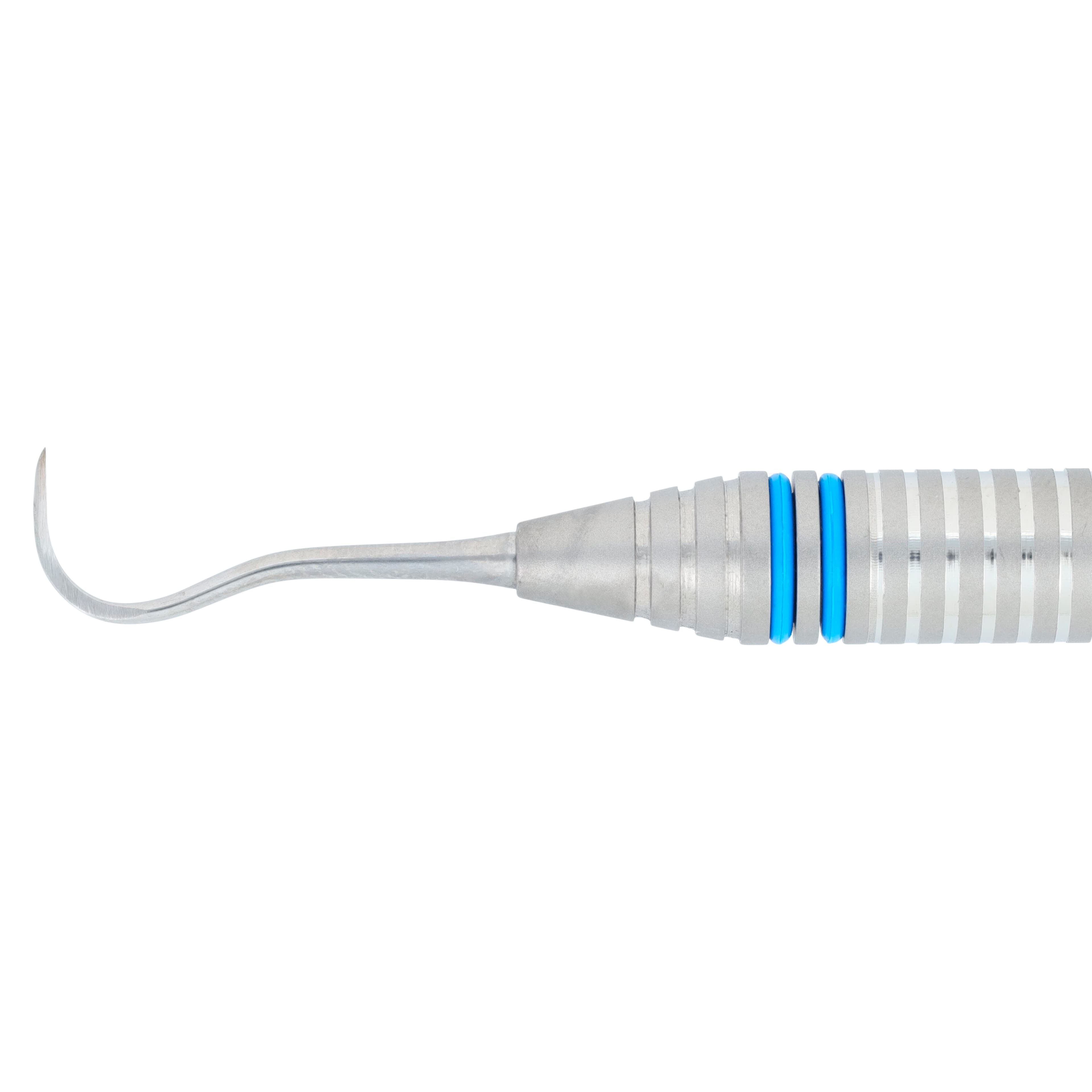 Nordent Classic Scaler DE Anterior Sickle #N5-Contra-Angle Spoon #1 DuraLite ColorRings Handle thumbnail 3
