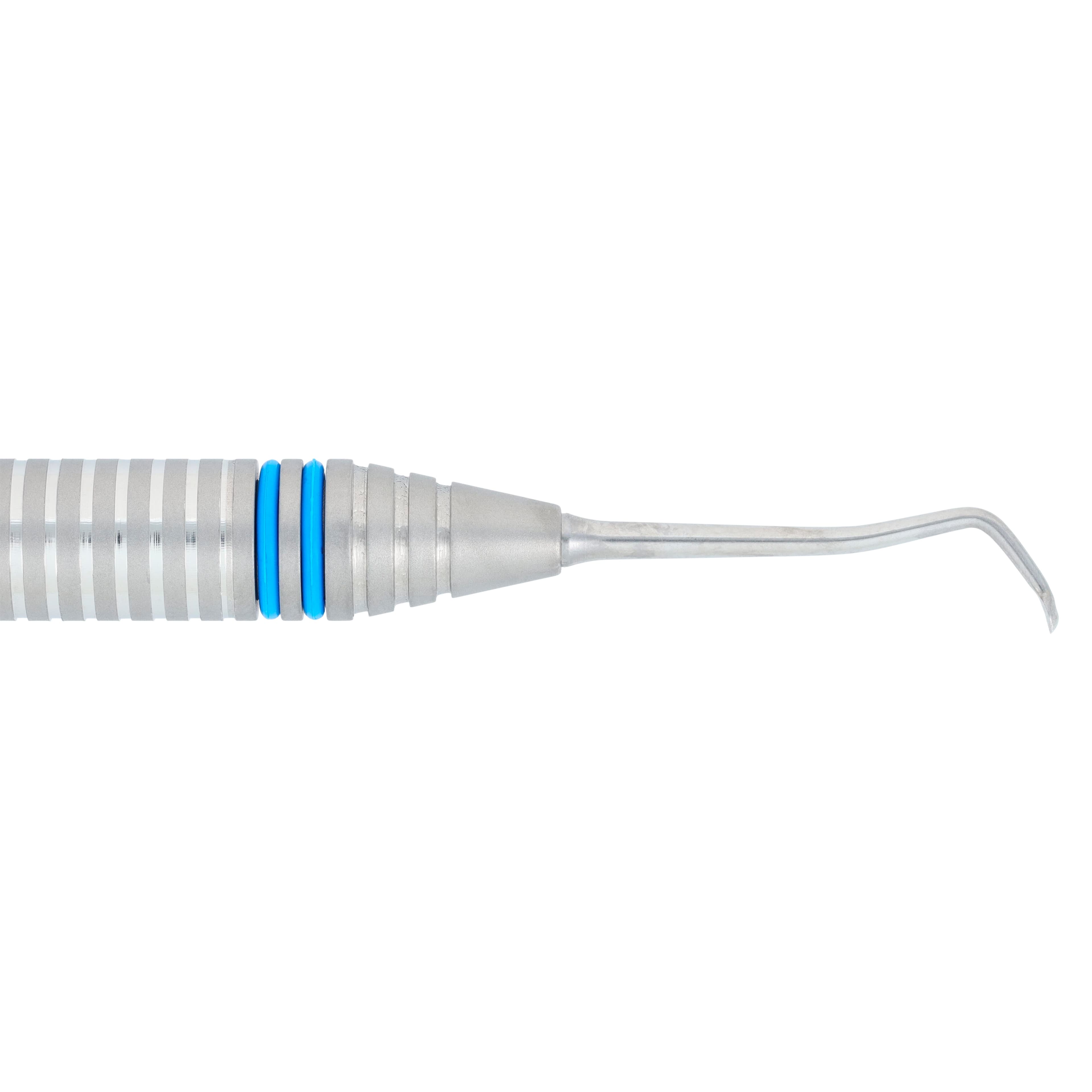 Nordent Classic Scaler DE Anterior Sickle #N5-Contra-Angle Spoon #1 DuraLite ColorRings Handle thumbnail 4