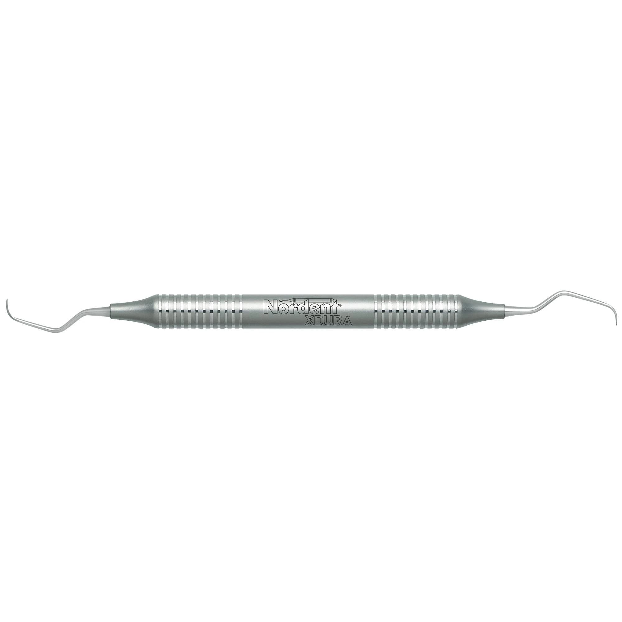 Nordent XDURA® Universal Curette, Langer #5-6, DuraLite® Round Handle, Double-End, 1/Pkg - XDURA&reg; Universal Curettes - Langer #5-6 - DuraLite&reg; Round - Image 1
