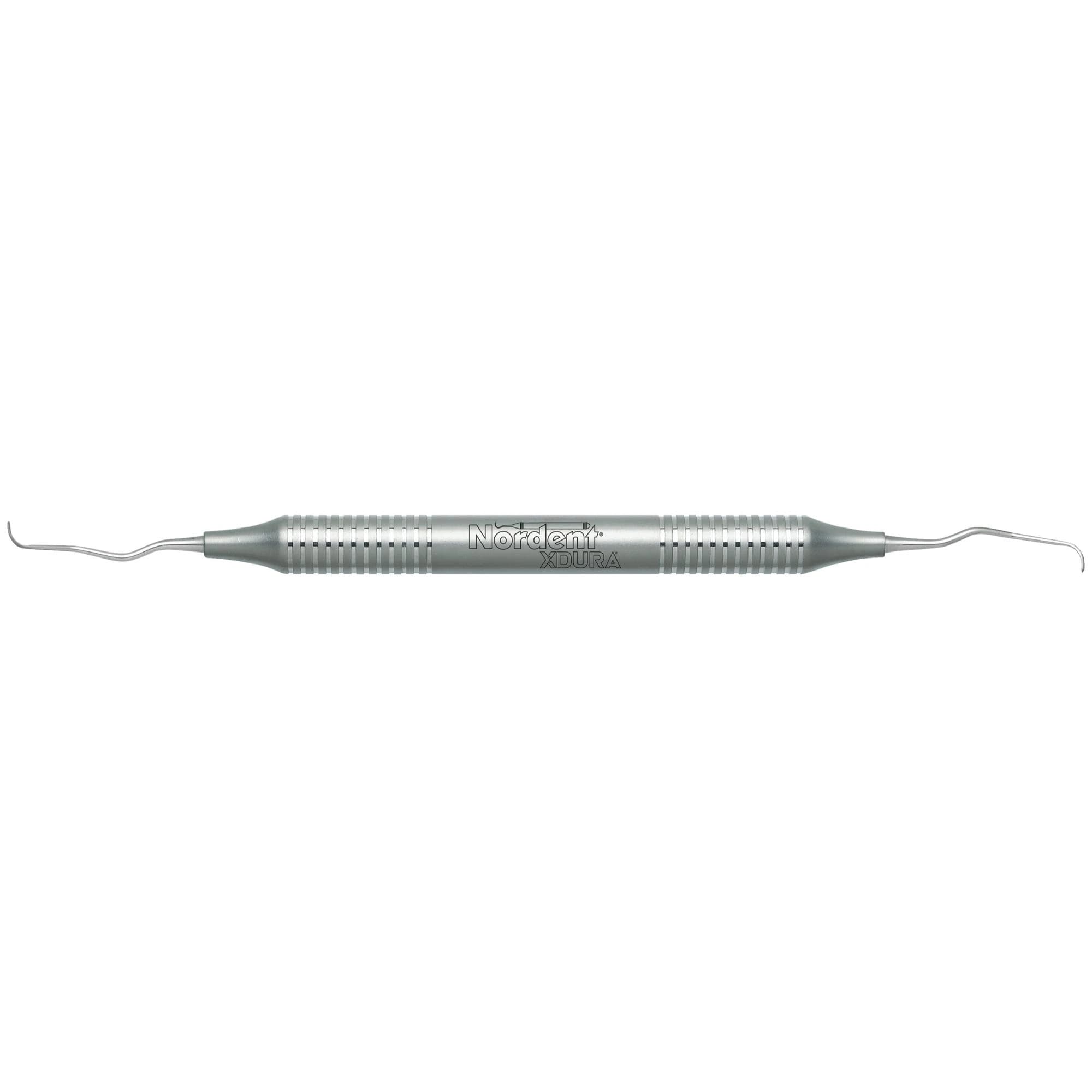 Nordent XDURA Gracey Curette #11-12 Long Reach, Double-Ended, DuraLite Round Handle, RENSGR11-12L - XDURA&reg; Gracey Curettes - #11-12 Long Reach - DuraLite&reg; Round - Image 1