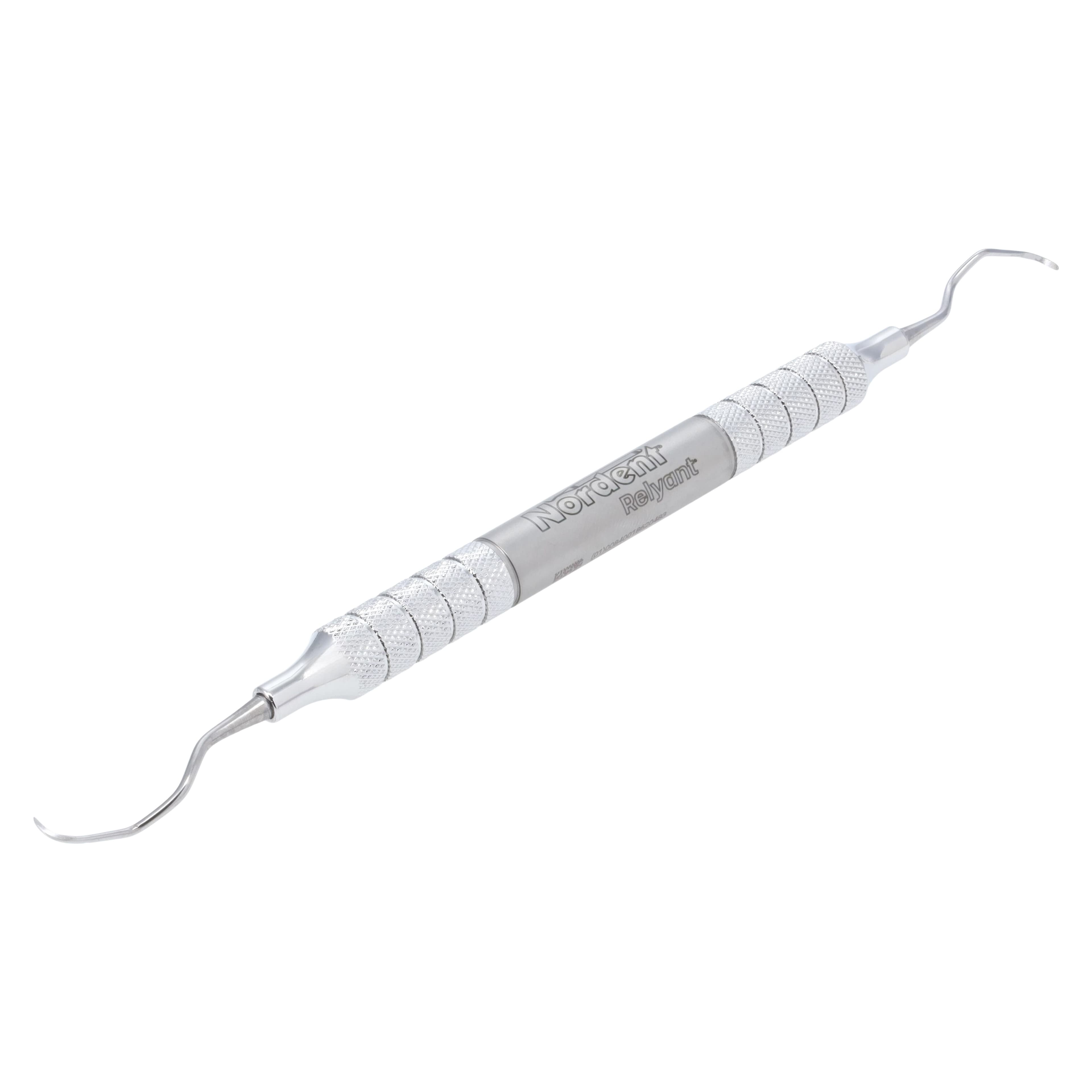 Nordent Relyant Gracey Curette #13/14, O Style, Double End, Relyant #6 Handle, Stainless Steel thumbnail 2