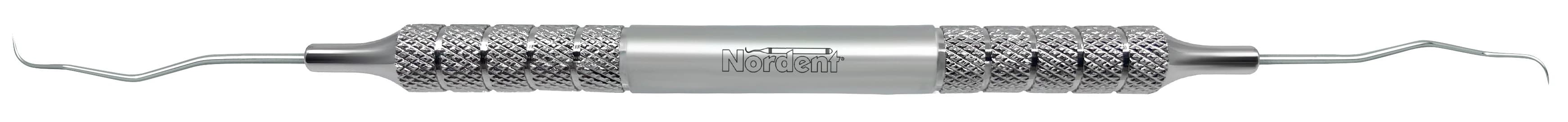 Nordent Explorer Double-Ended ODU #11-12 Medium Round Handle, Stainless Steel, 1/Pkg - Explorers - Double-Ended - ODU #11-12 - Medium Round - Image 1