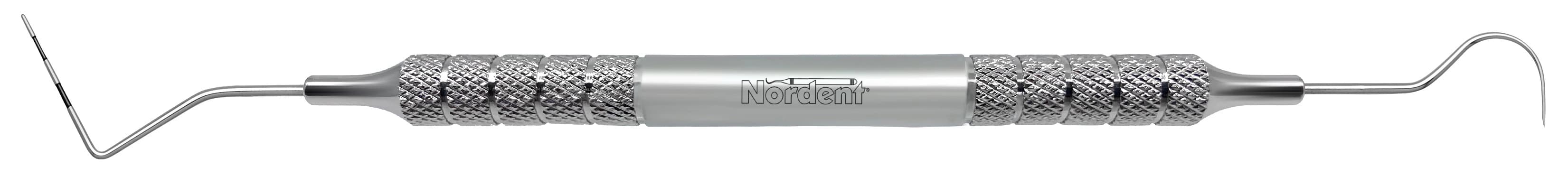 Nordent Color Coded Expro Double-Ended Explorer/Probe #23/#N33, 3-6-9-12 mm, Medium Round Handle - Color Coded Expros - #23/#N33 (3-6-9-12) - Medium Round - Image 1