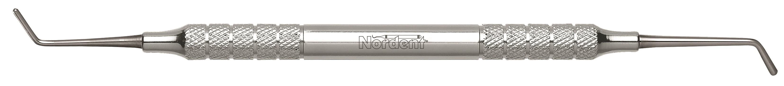Nordent Burnisher #3 Ladmore Double End, Standard Handle, Stainless Steel, RBRLAD-3 - Burnisher – #3, Ladmore, Standard Handle, Double End - Burnisher – #3, Ladmore, Standard Handle, Double End - Image 1