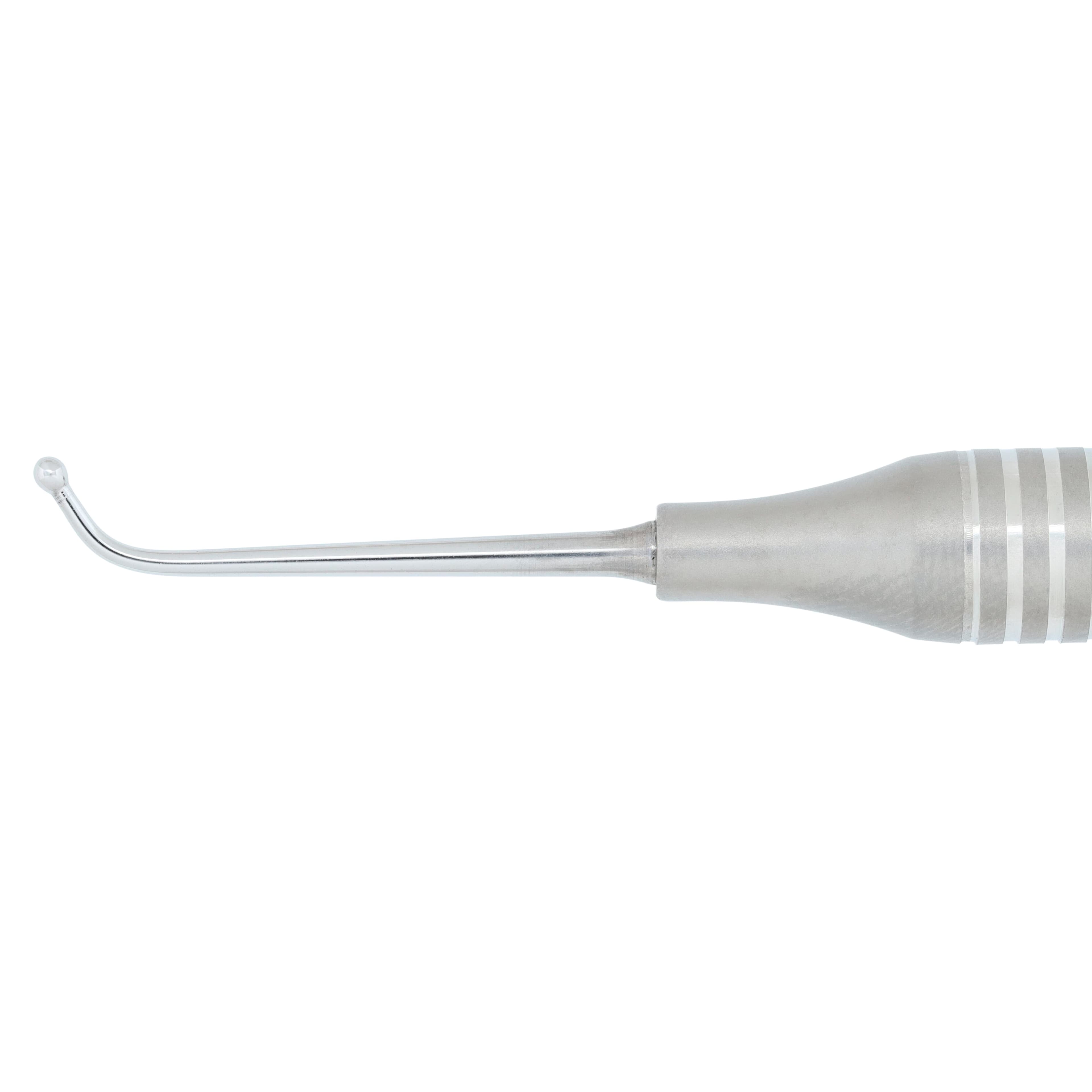 Nordent Double End Burnisher, Medium Ball #27 - Football #29, Medium Round Handle, RBR27-29 thumbnail 3