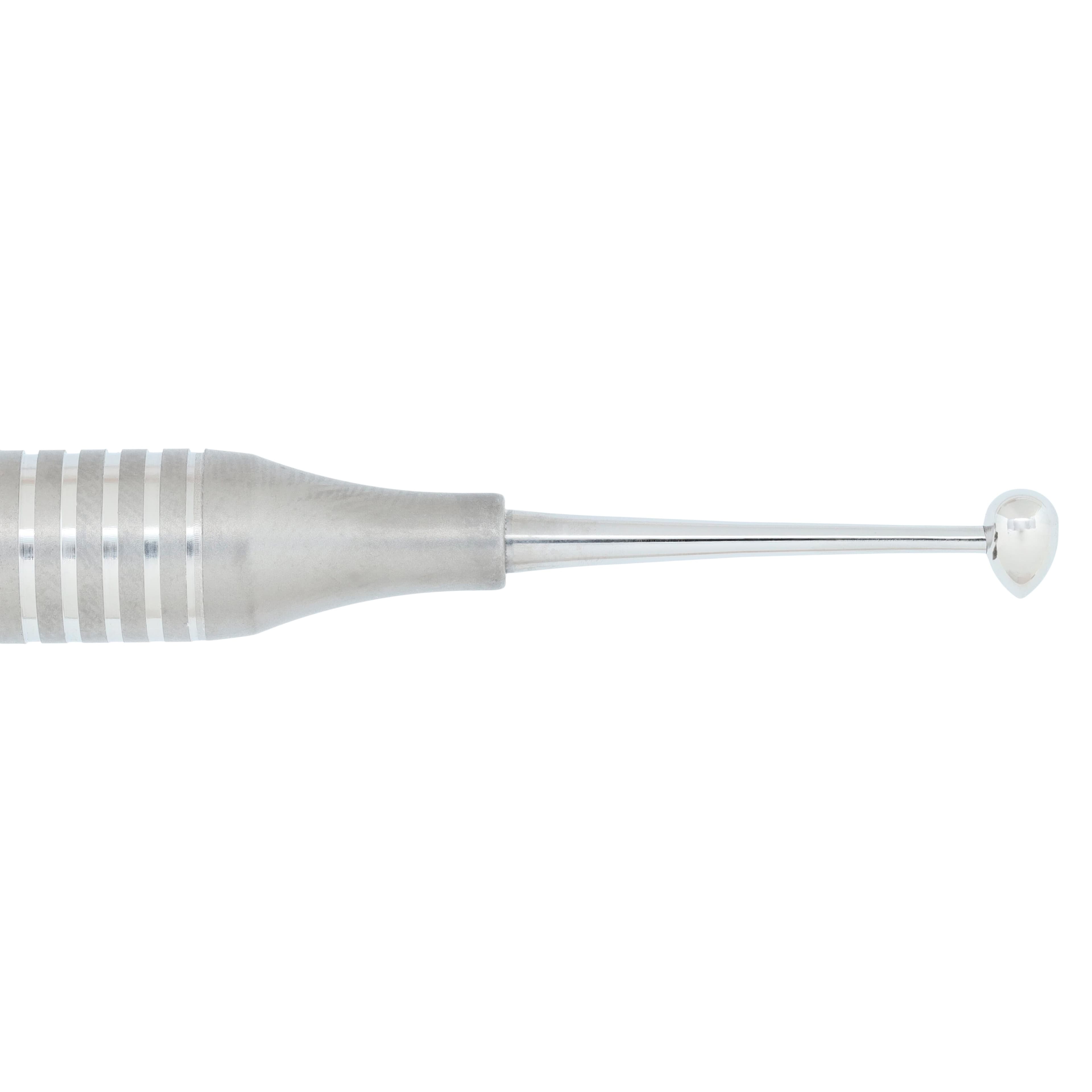 Nordent Double End Burnisher, Medium Ball #27 - Football #29, Medium Round Handle, RBR27-29 thumbnail 4