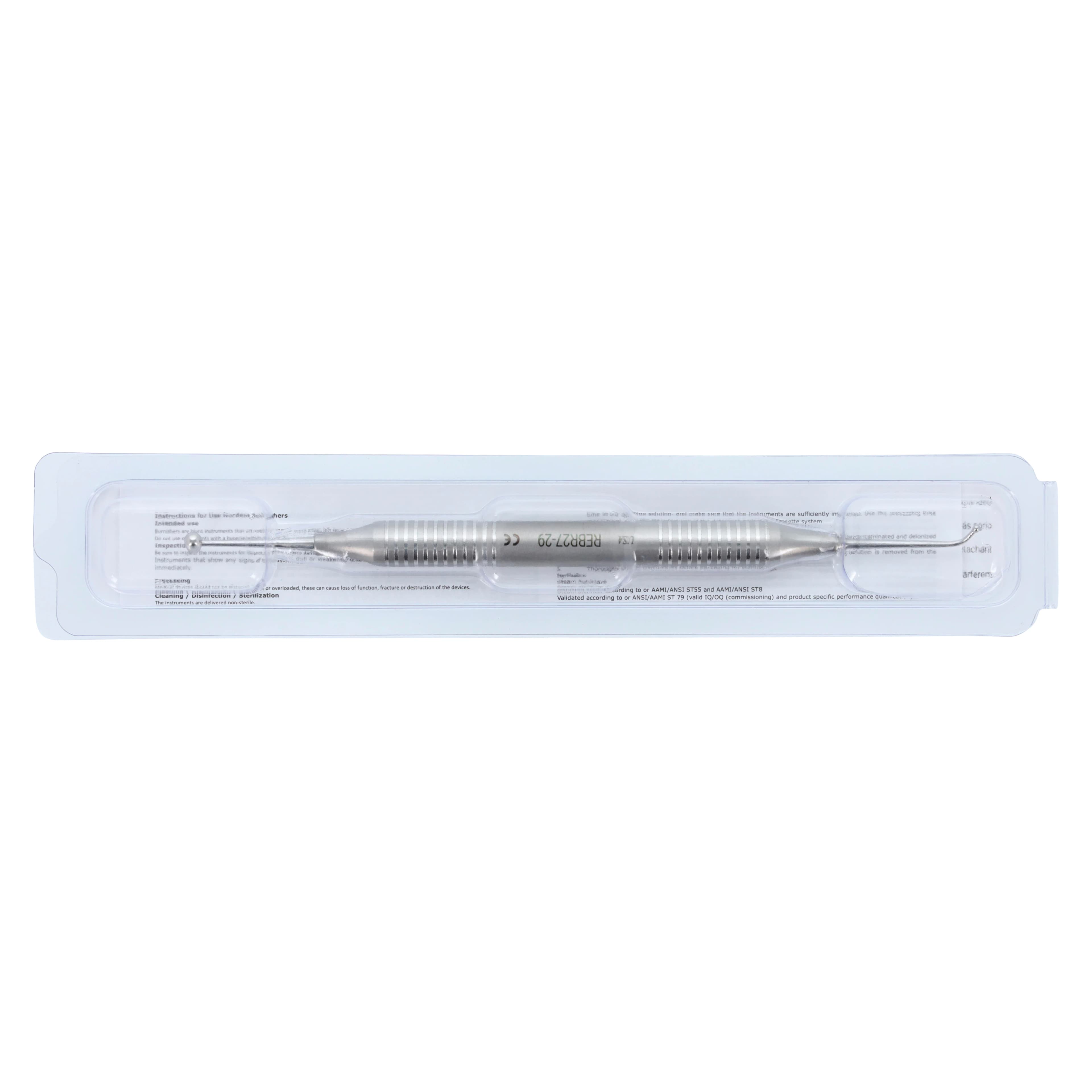 Nordent Double End Burnisher, Medium Ball #27 - Football #29, Medium Round Handle, RBR27-29 thumbnail 7