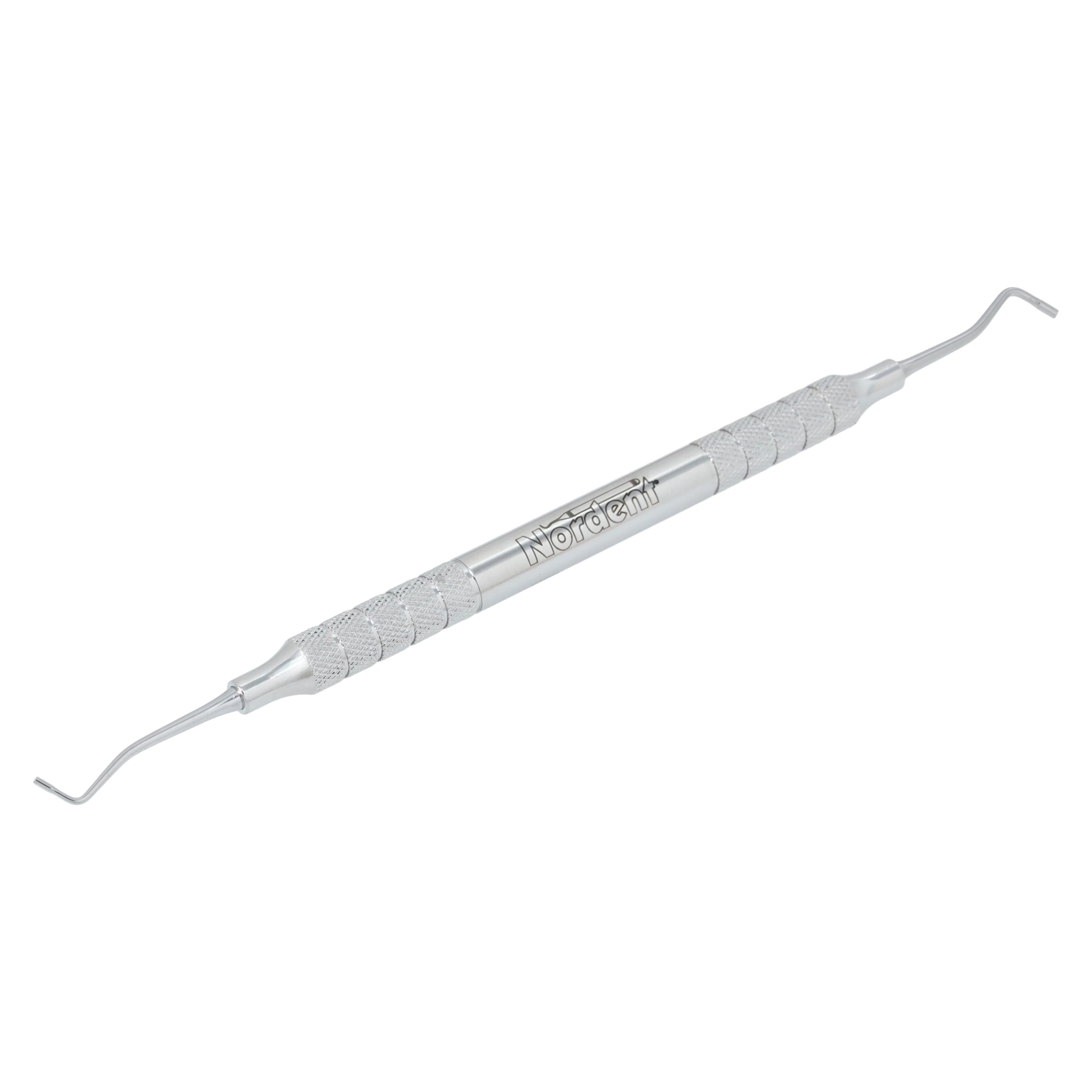 Nordent Condenser/Plugger #1/4, Serrated, Double End, 1.1 mm / 1.5 mm Tips, Stainless Steel, RCN1-S-4 thumbnail 2