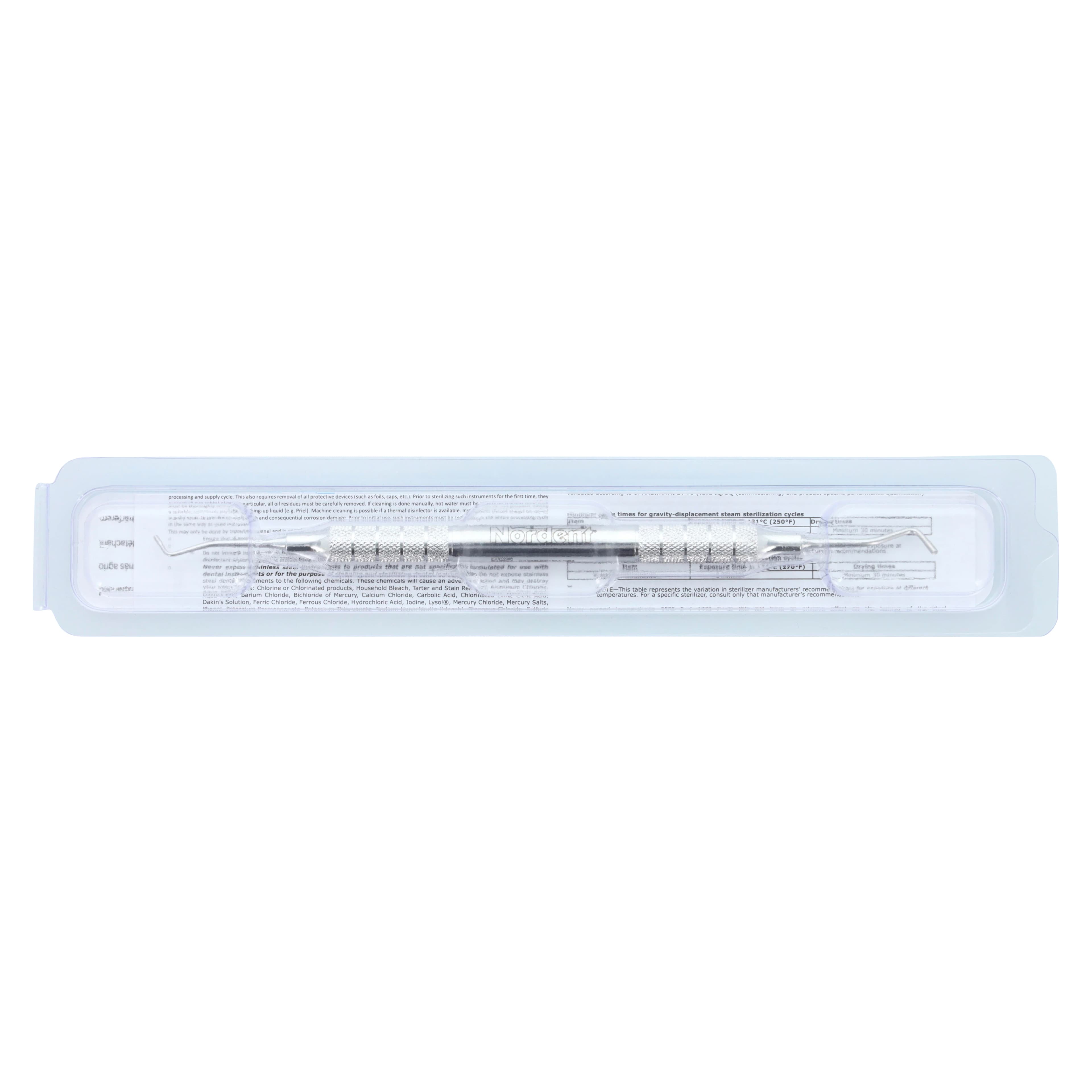 Nordent Condenser/Plugger #1/4, Serrated, Double End, 1.1 mm / 1.5 mm Tips, Stainless Steel, RCN1-S-4 thumbnail 7