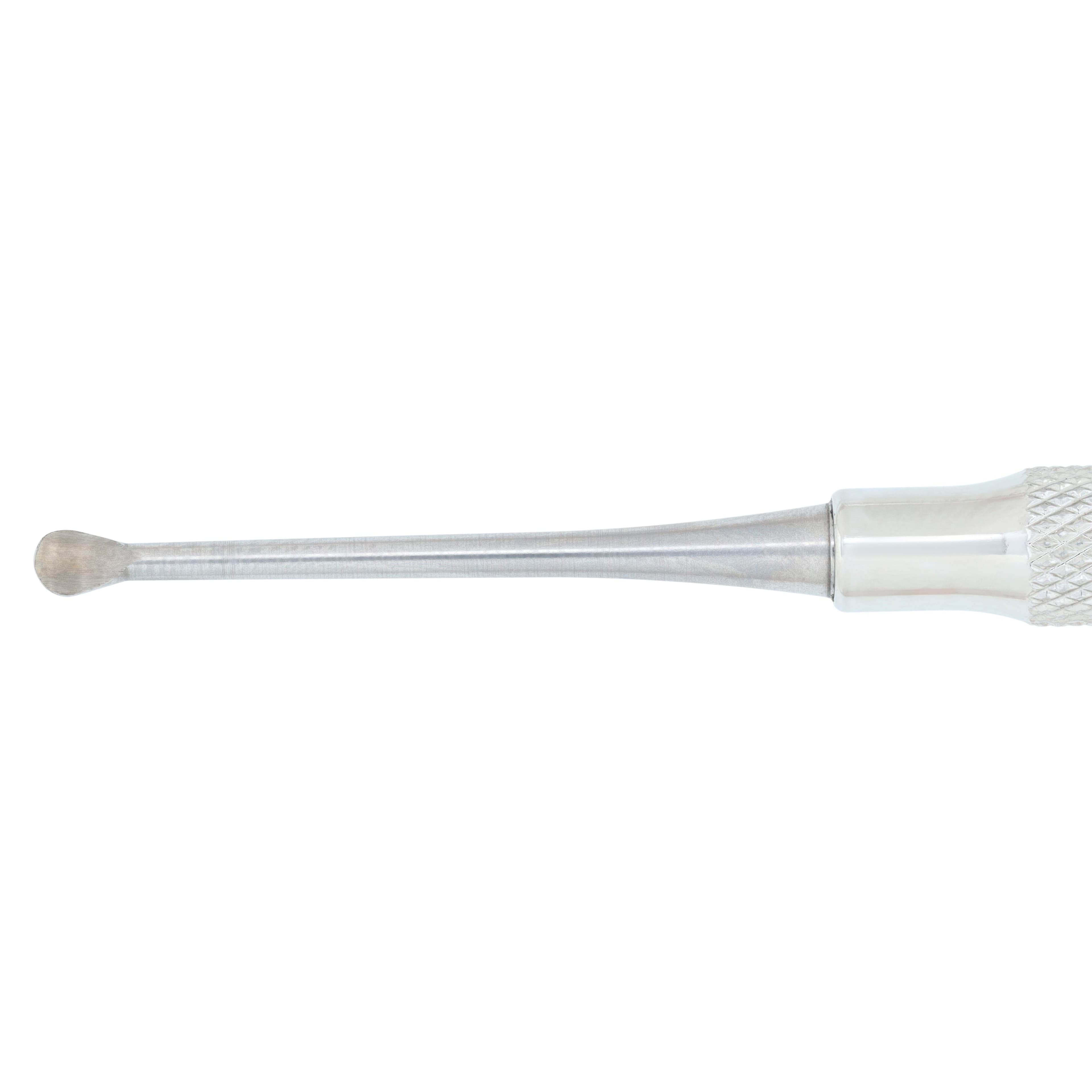 Nordent Surgical Curette, Double-Ended, Molt #2-4, Medium Round Handle, Stainless Steel, RCSM2-4 thumbnail 3