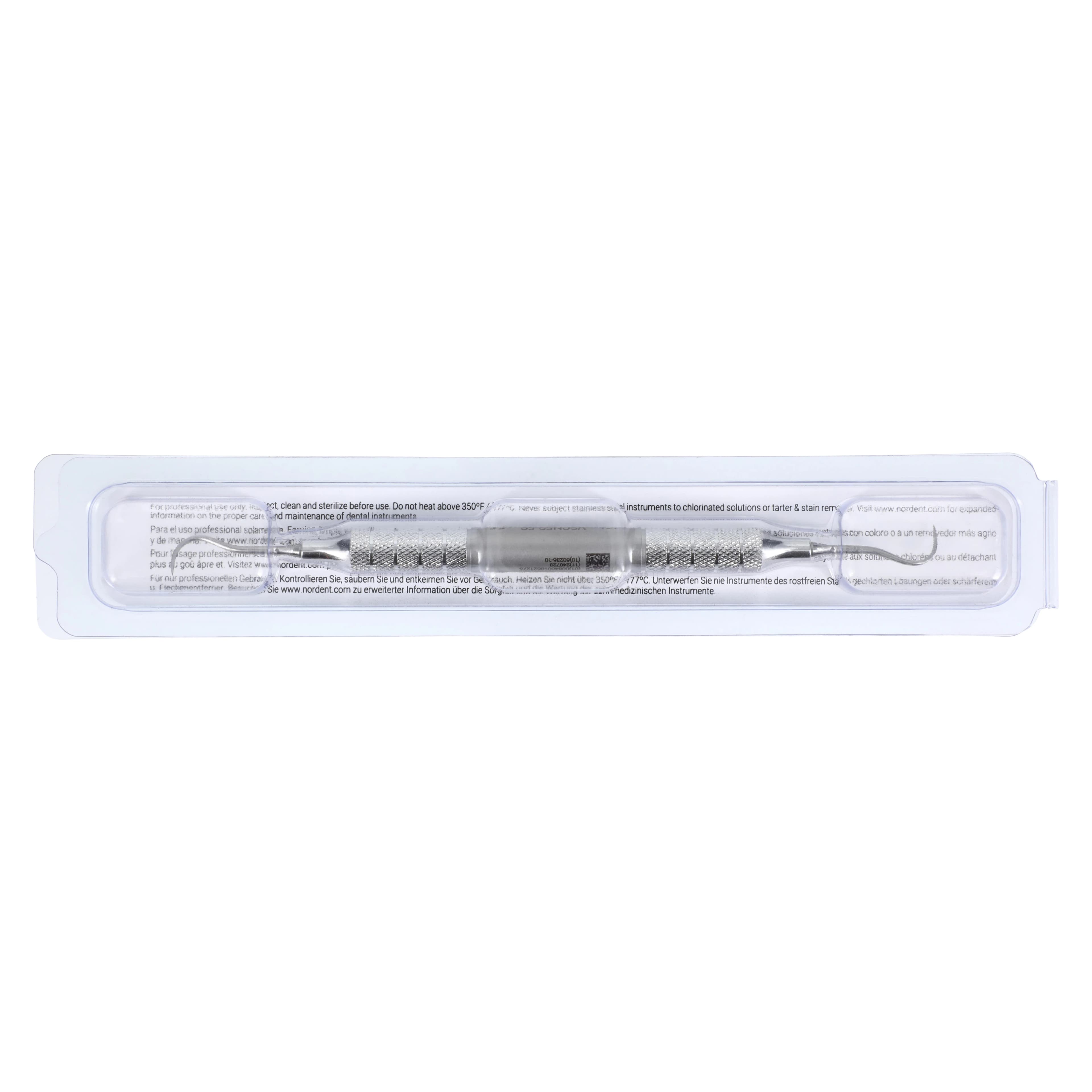 Relyant Anterior Sickle Scaler, Double End 5/5S, Slim, Stainless Steel, #6 Handle thumbnail 7