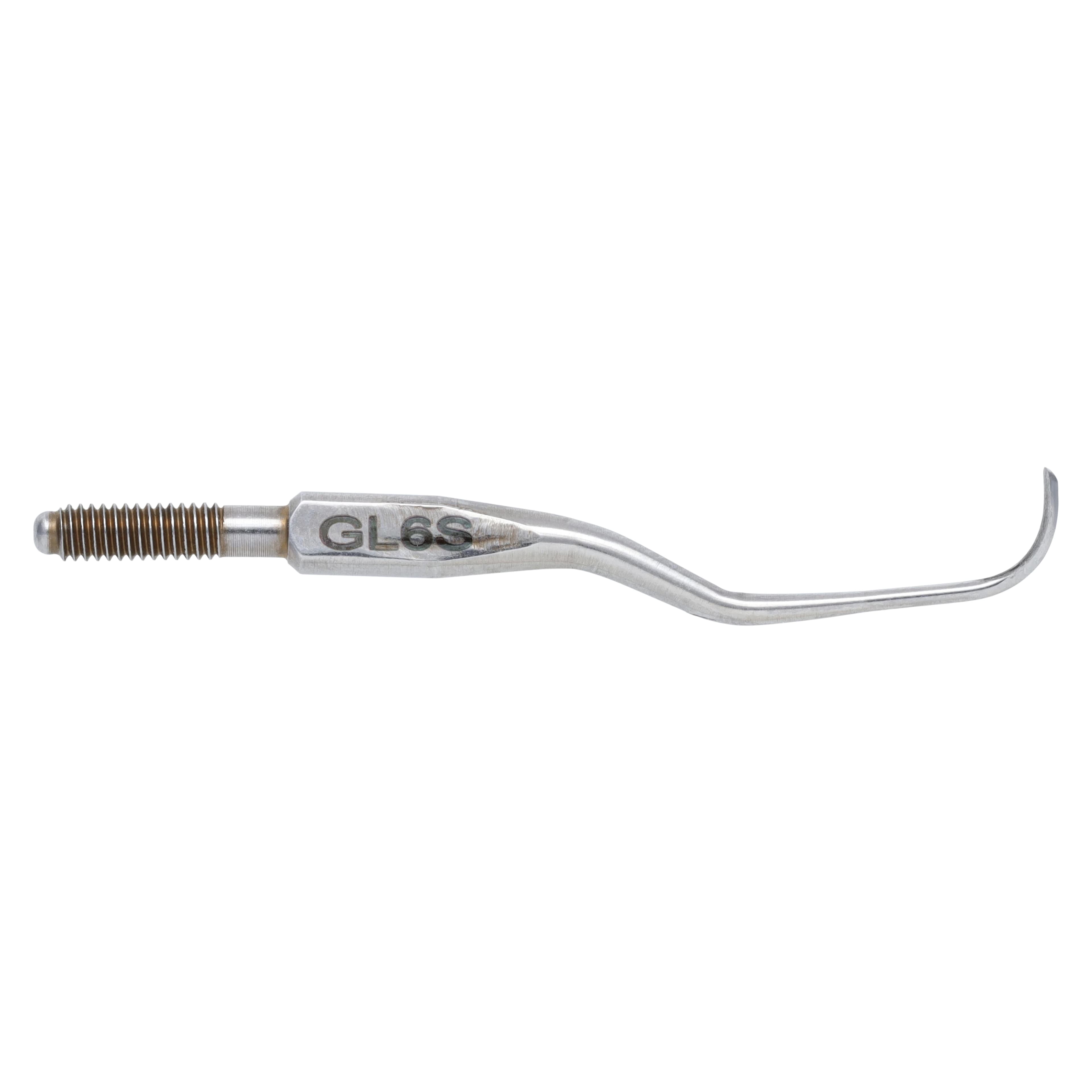 Nordent Hartzell Gracey 6 Rigid Cone Socket Curette Tip, Stainless Steel, GL6S thumbnail 2