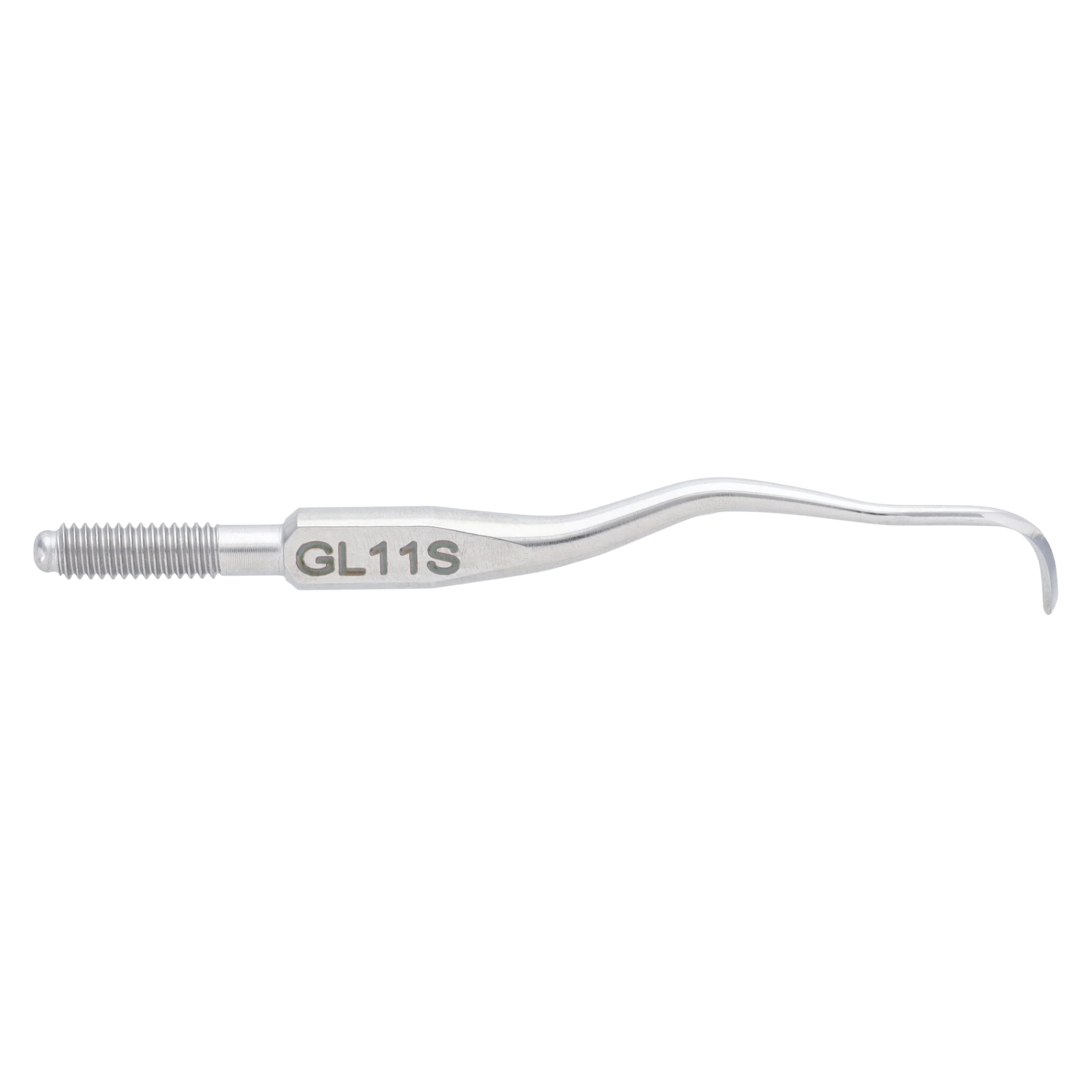 Nordent Hartzell Gracey 11 Rigid Cone Socket Curette Tip, Stainless Steel, GL11S - Curette Cone Socket Tip Hartzell Gracey 11 Rigid SST - Image 1