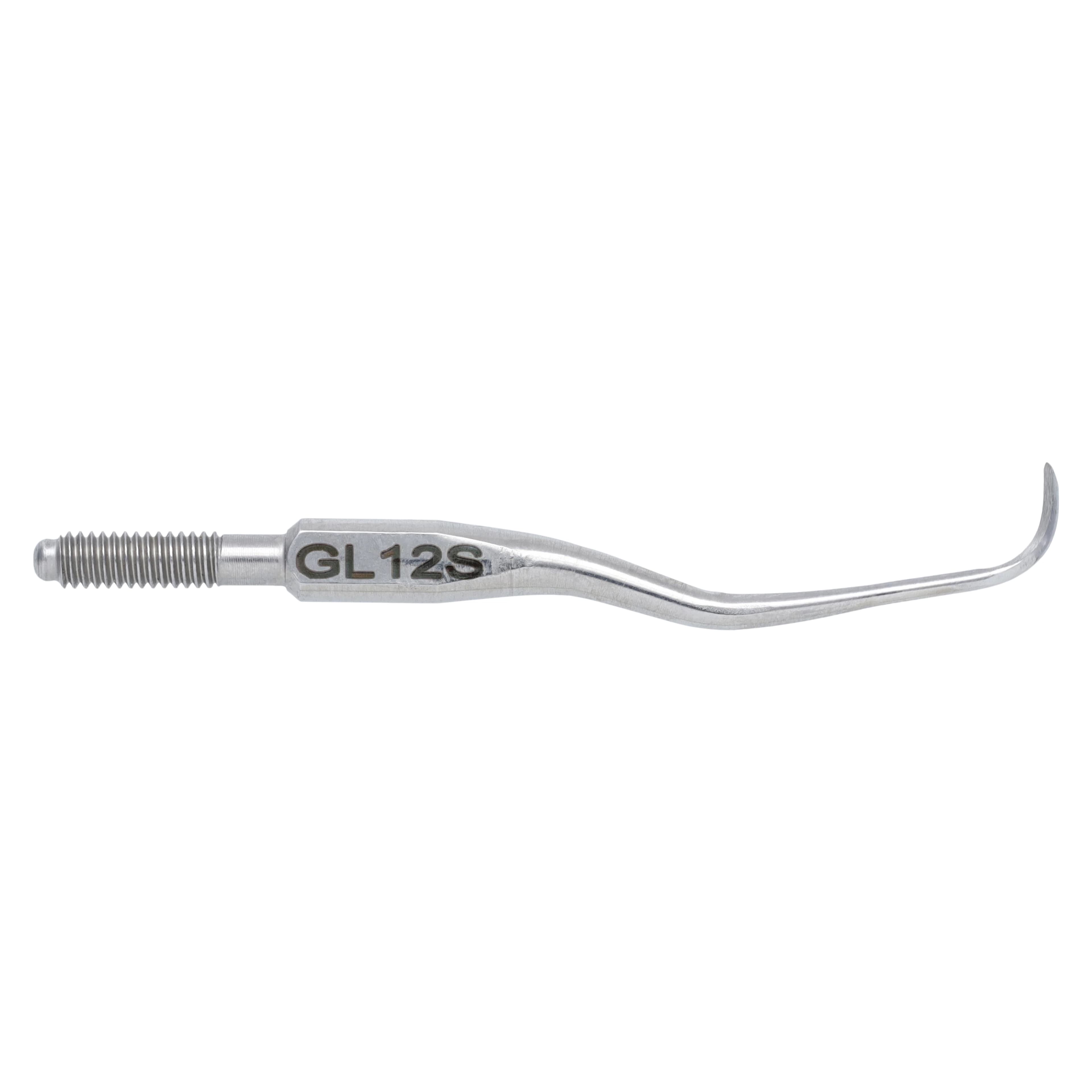 Nordent Hartzell Gracey 12 Rigid Cone Socket Curette Tip, Stainless Steel, GL12S - Curette Cone Socket Tip Hartzell Gracey 12 Rigid SST - Image 1